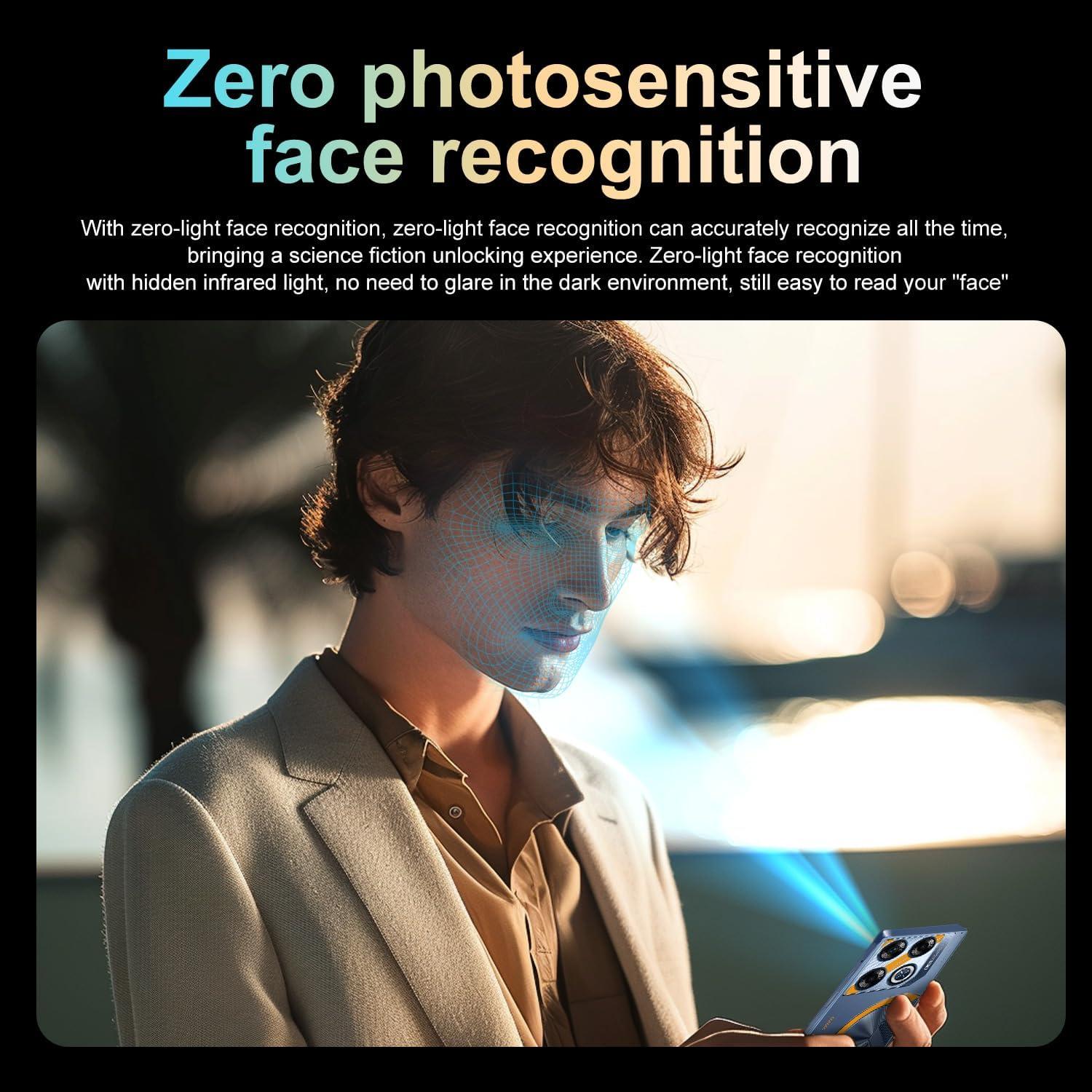 Teléfono Móvil 4G PrzSay GT20Pro Azul, Pantalla 5" HD, 16GB