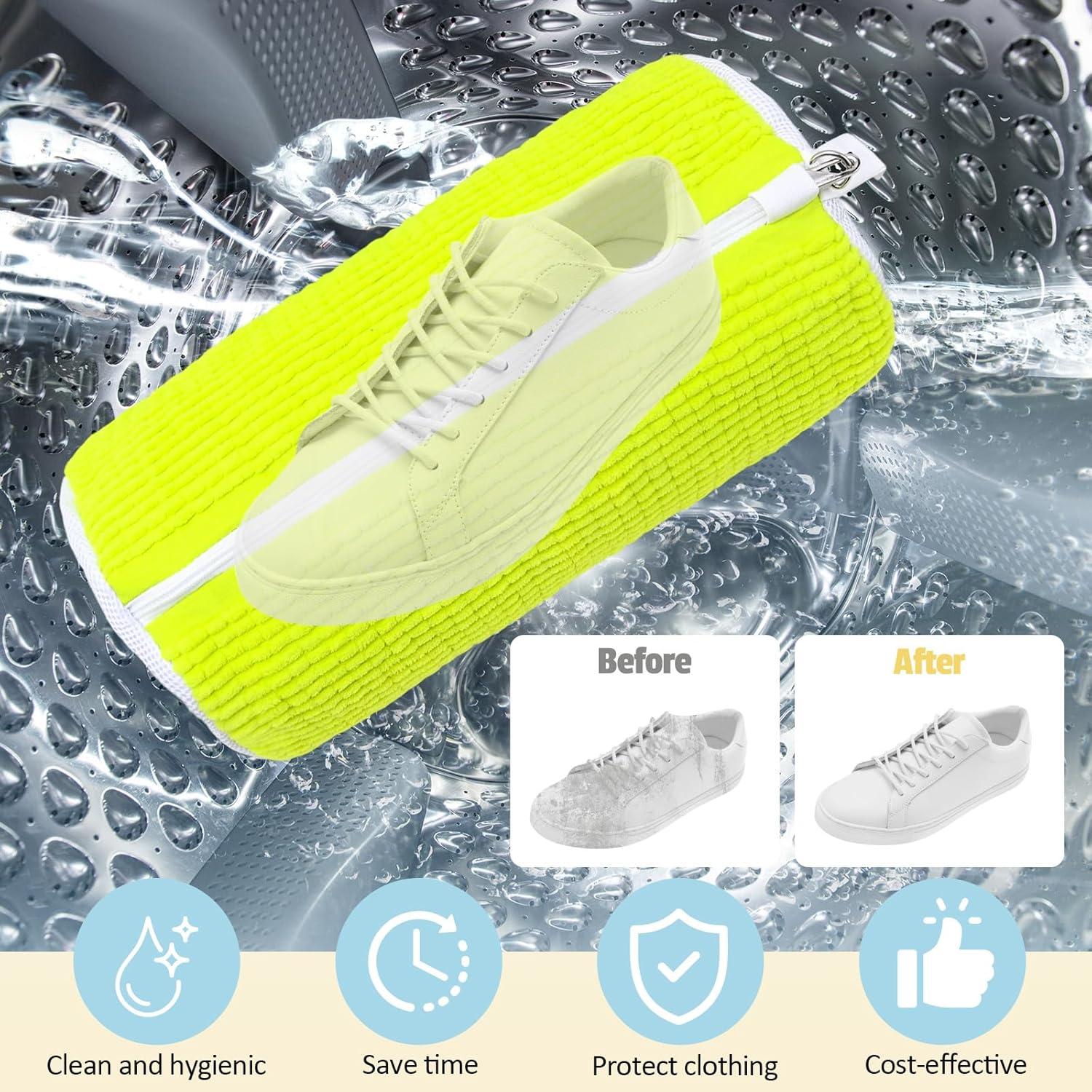 Bolsa de Lavado de Zapatos FNKJGS XXL Verde - 2 Piezas