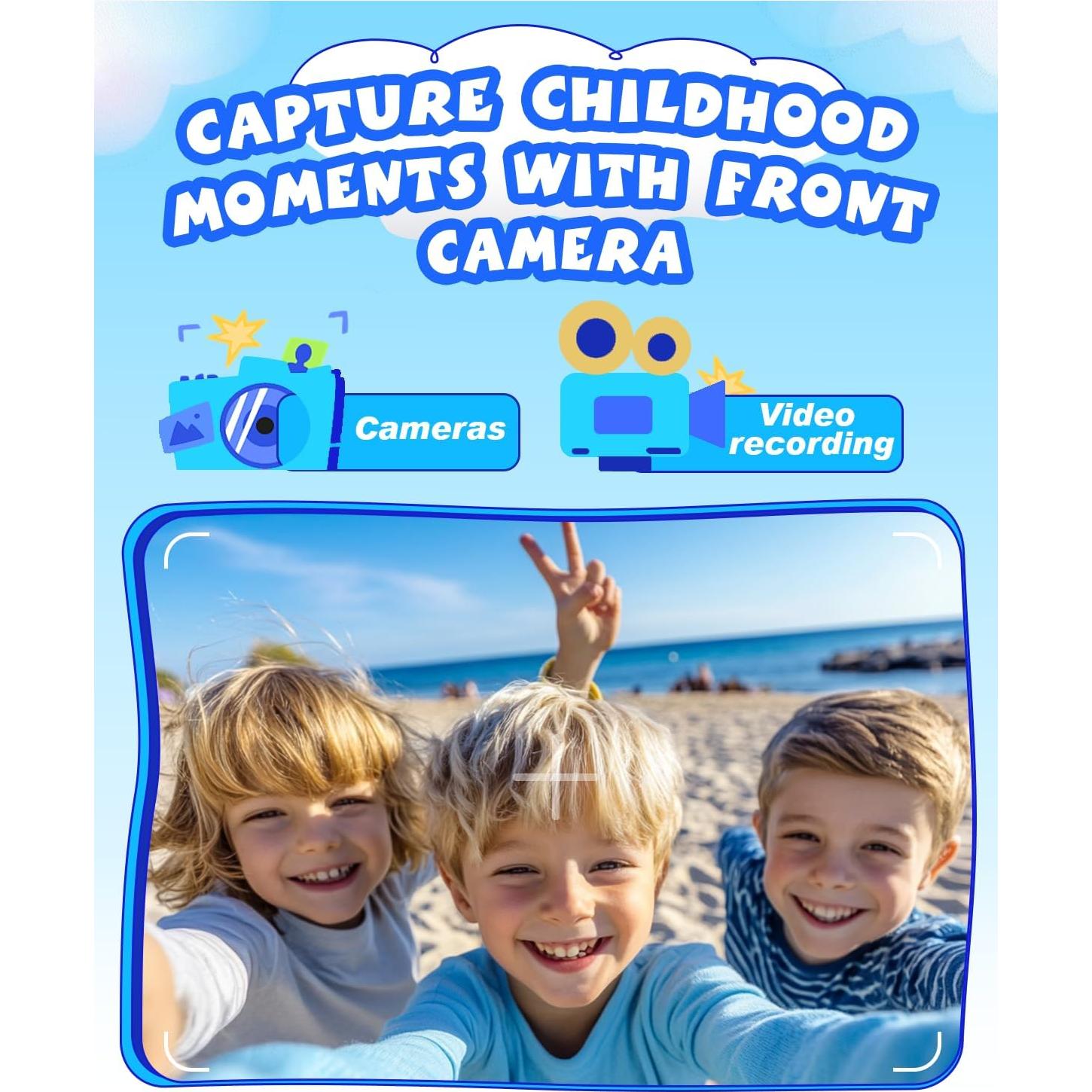 Teléfono Juguete Inteligente MOMILLA 3.97" para Niños 3-12 Años