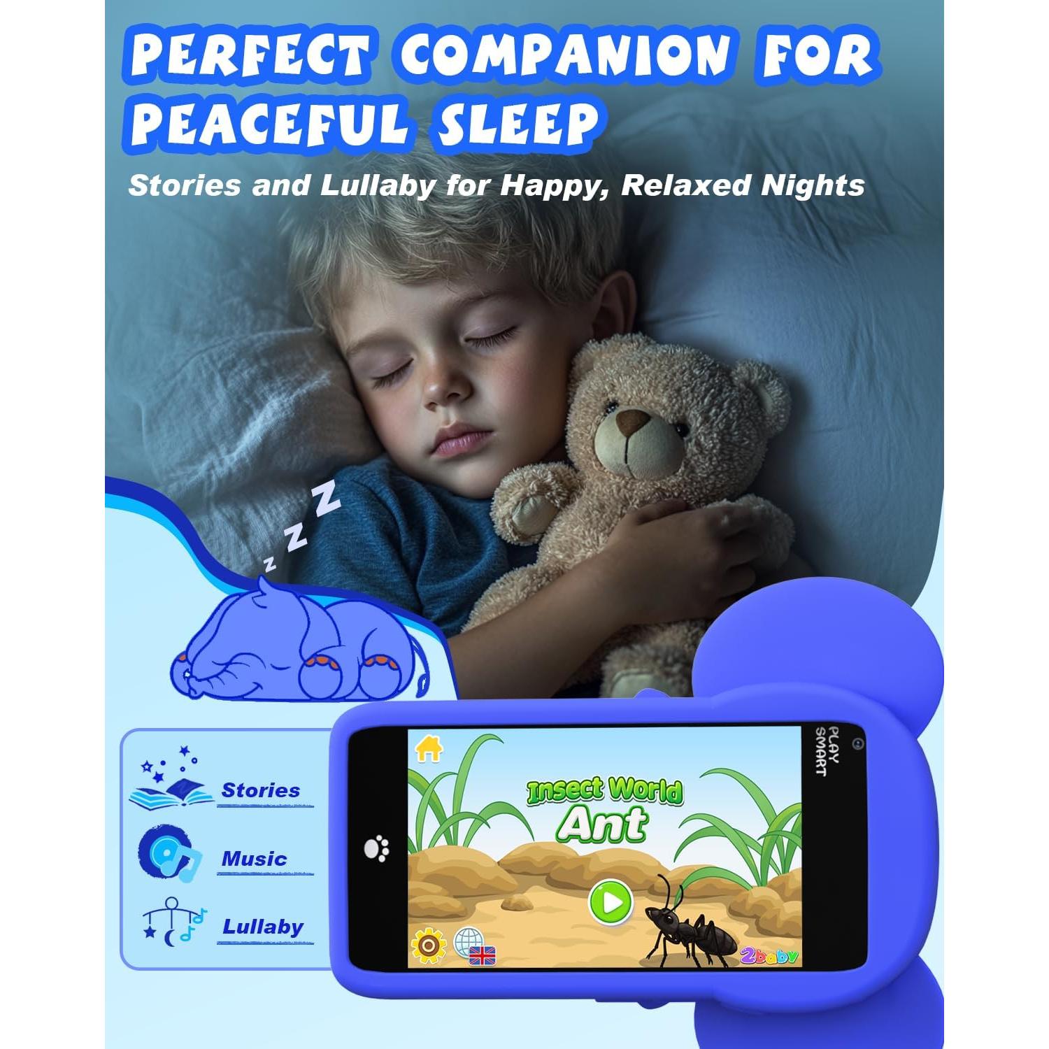 Teléfono Juguete Inteligente MOMILLA 3.97" para Niños 3-12 Años