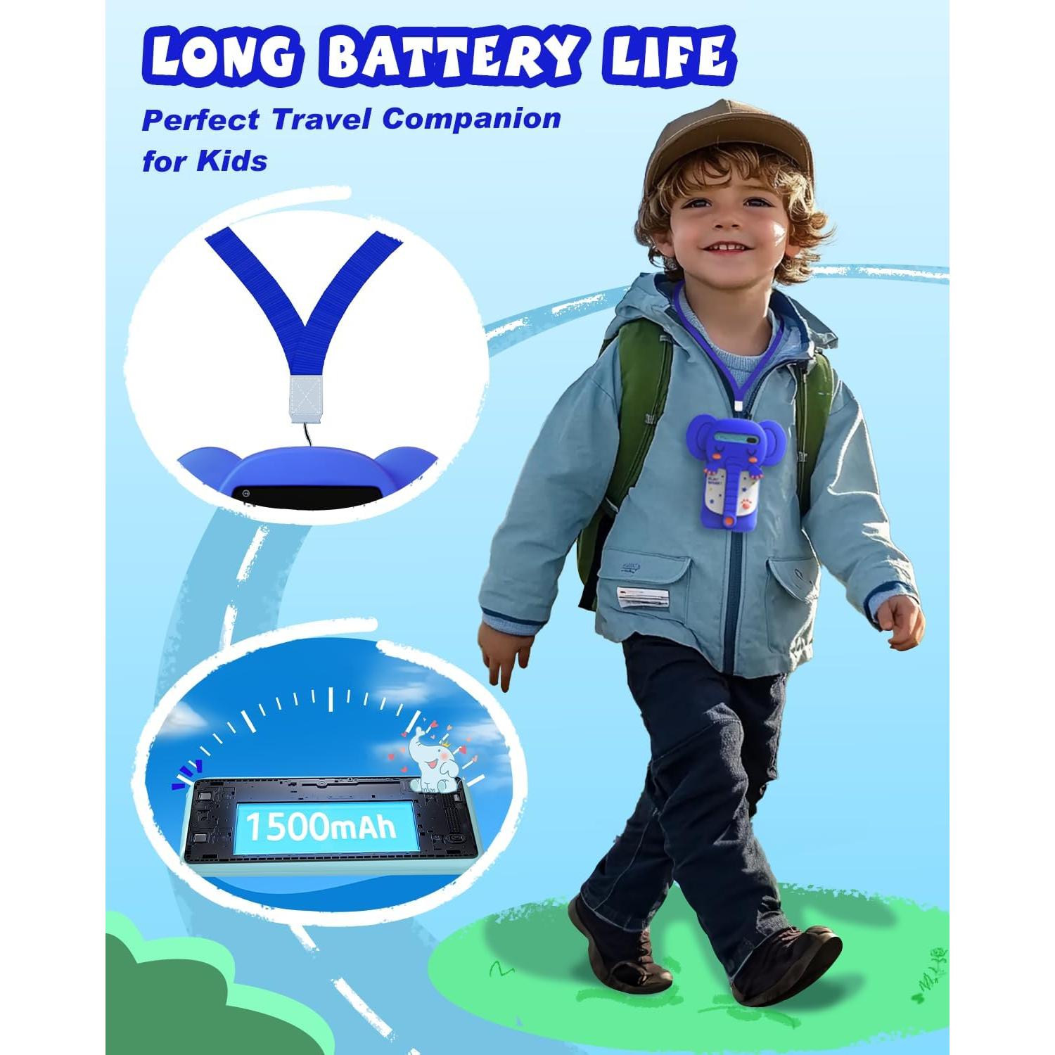 Teléfono Juguete Inteligente MOMILLA 3.97" para Niños 3-12 Años