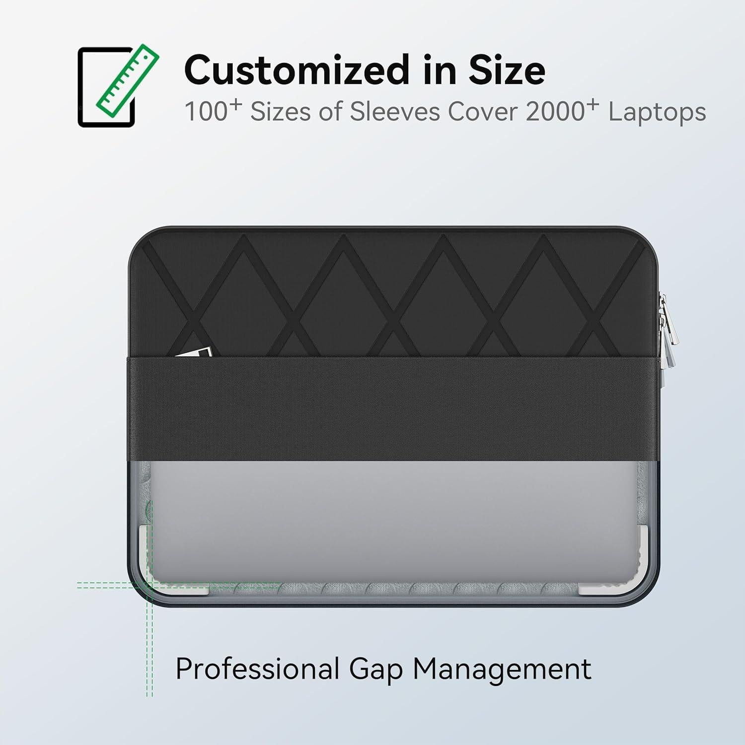 Funda para portátil Smatree DELL XPS 13 2 en 1 E402 Negra