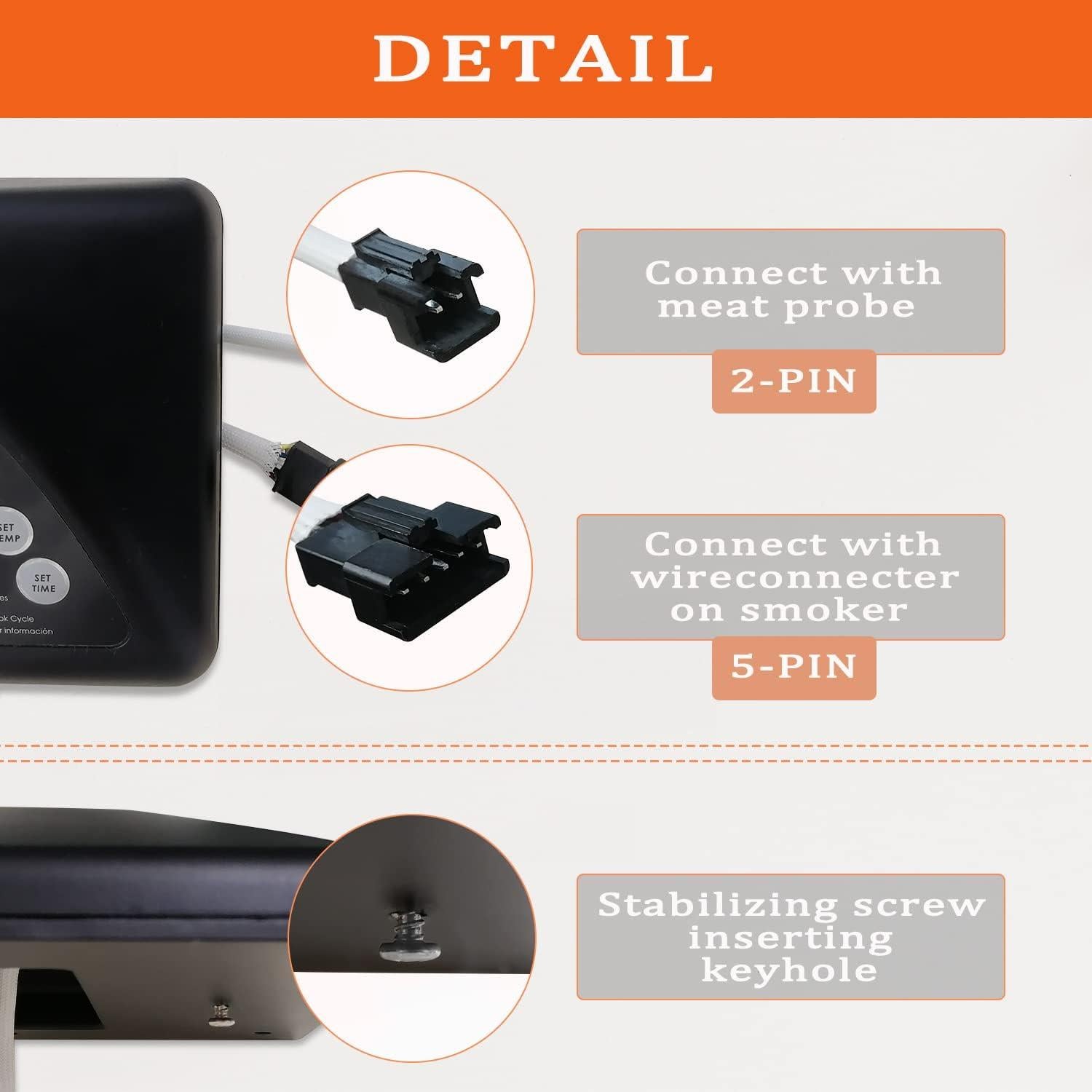 Placa de Control Digital FCCUM 9907100001 para Ahumador Masterbuilt