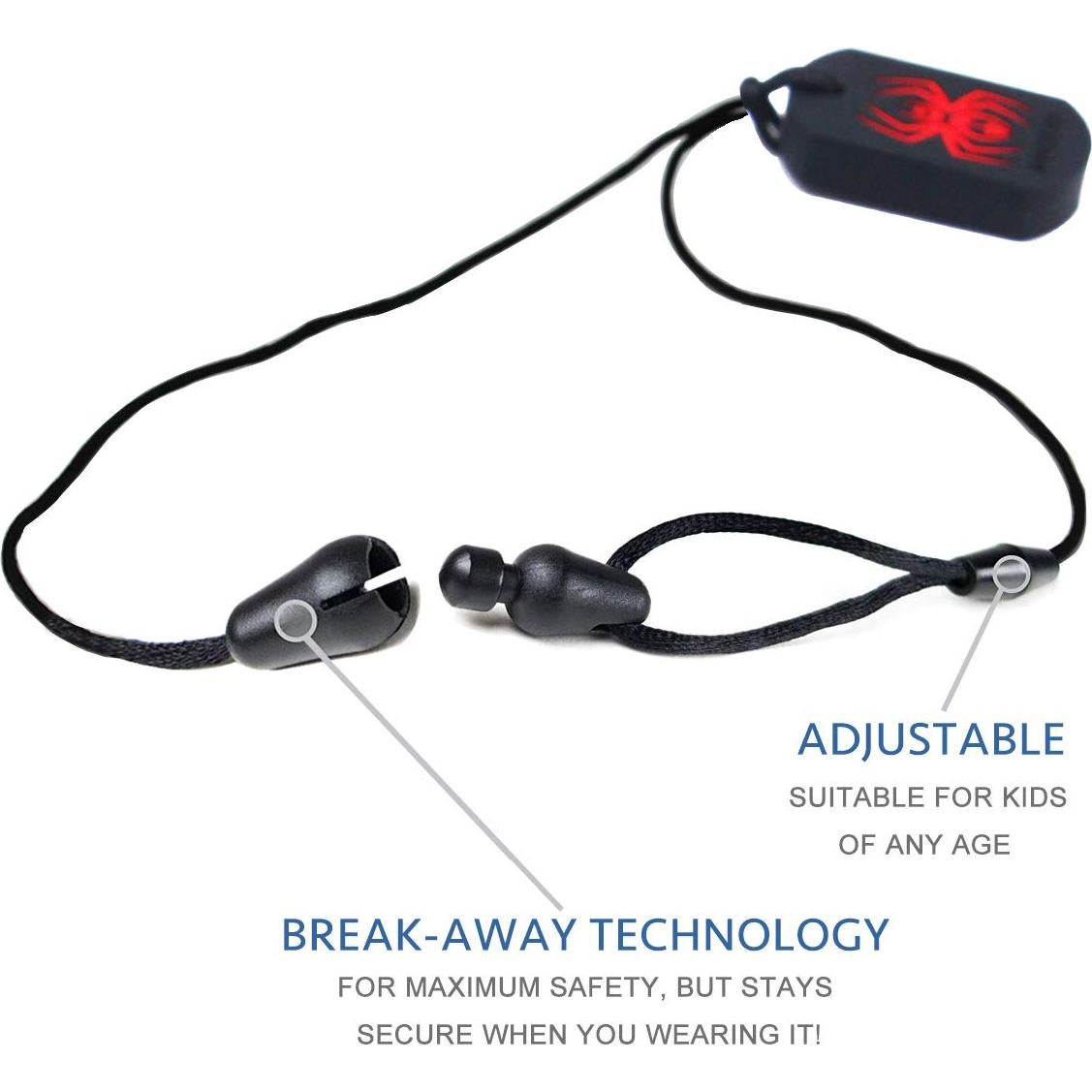 Collar Masticable Sensorial QULEAP Spider para Niños - Firme Estándar