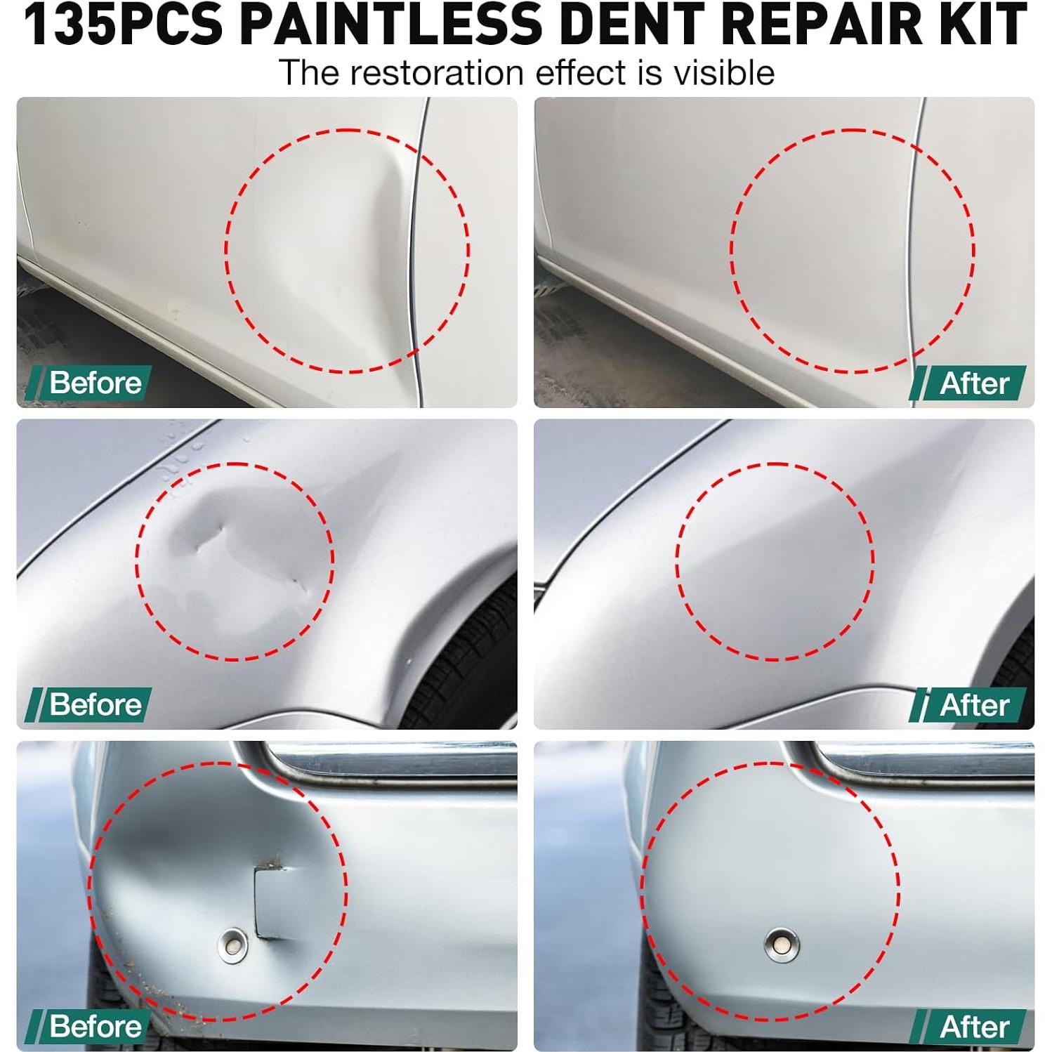 Kit de Reparación de Abolladuras NJ FOREVER A7 - 135 Piezas