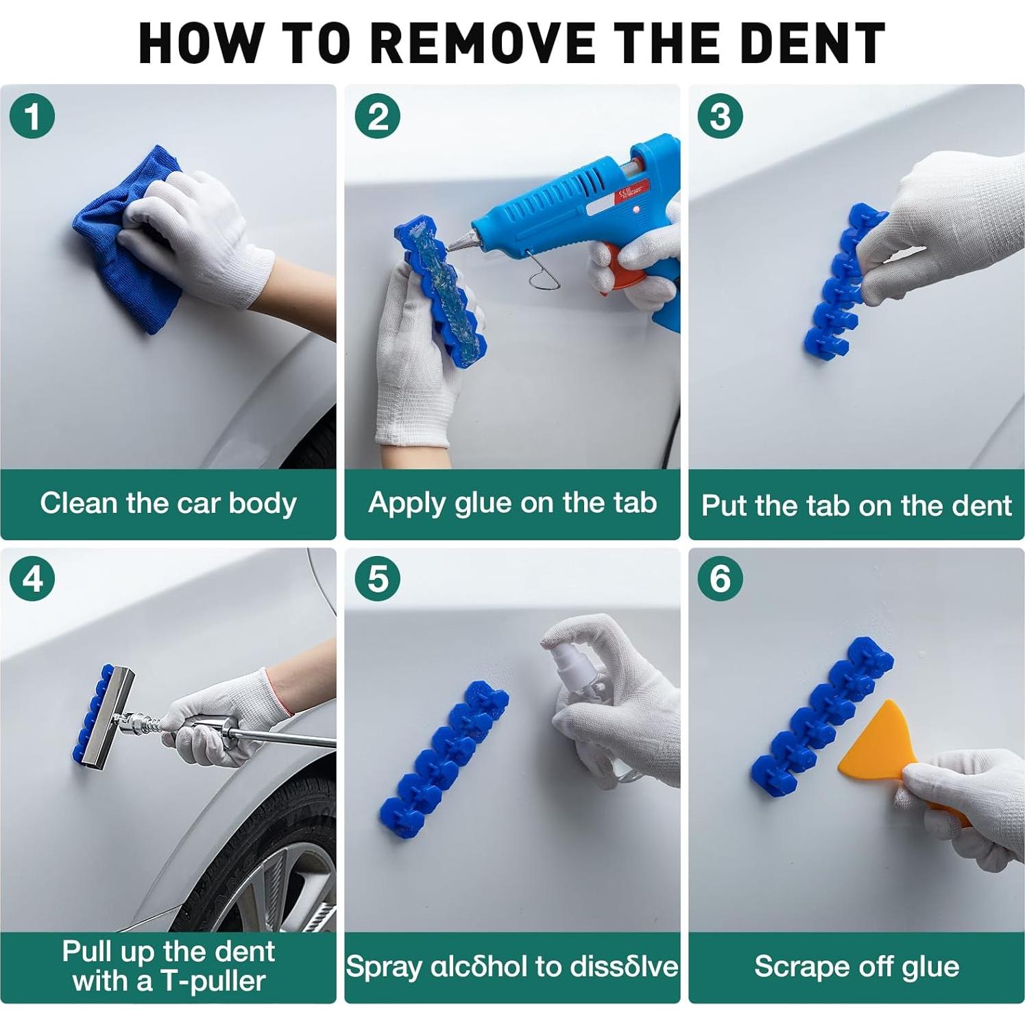 Kit de Reparación de Abolladuras NJ FOREVER A7 - 135 Piezas