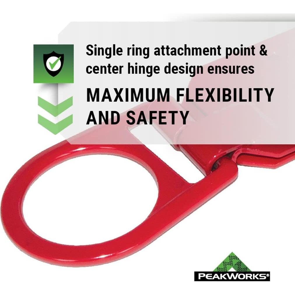 Soporte de Anclaje Temporal Peakworks - Acero Inoxidable 140 kg