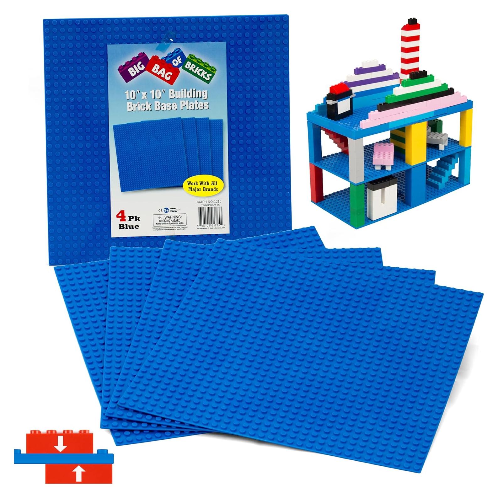 Placas Base de Construcción SCS Direct Azules 25.4x25.4cm (4pcs)