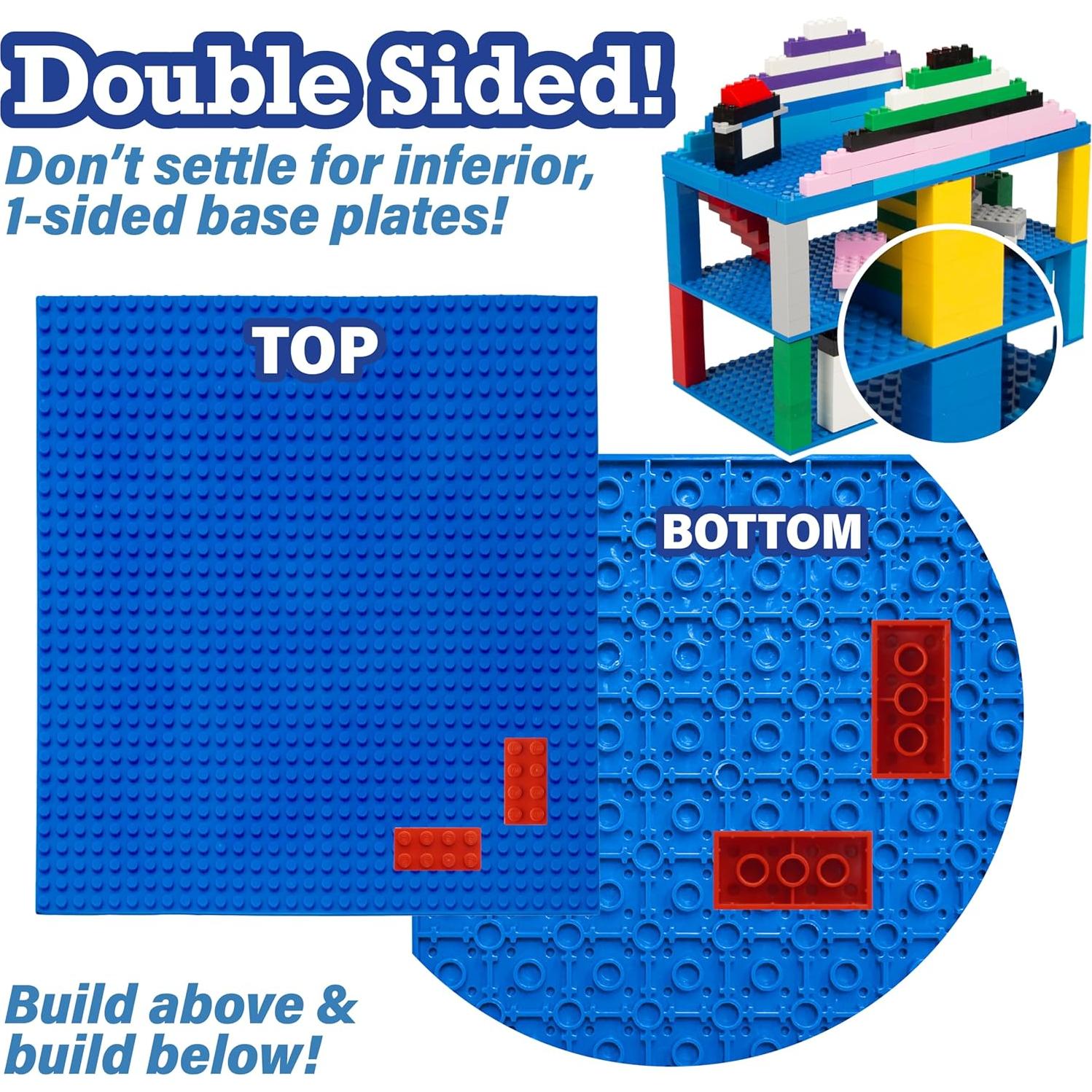 Placas Base de Construcción SCS Direct Azules 25.4x25.4cm (4pcs)