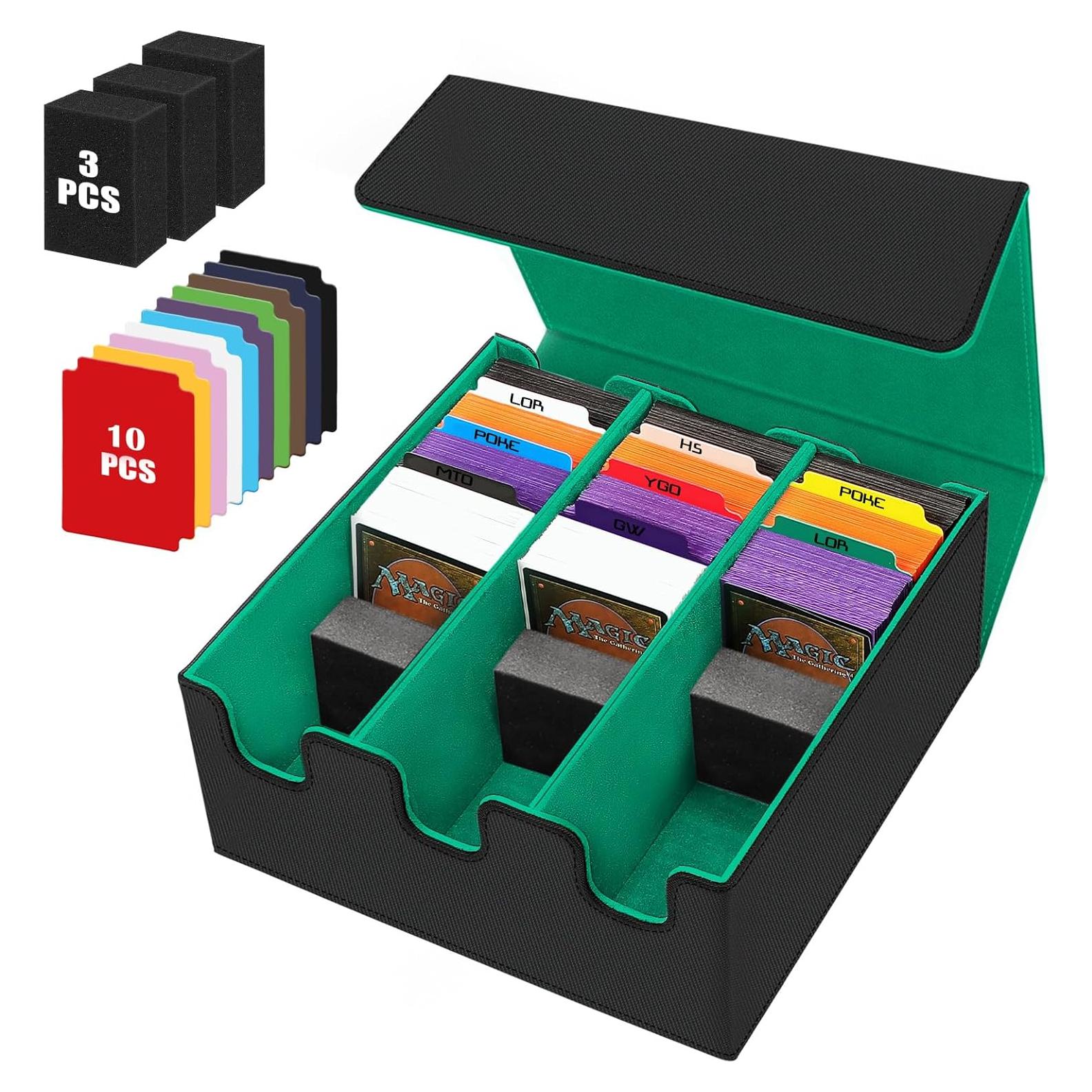 Caja de Almacenamiento de Cartas QLOUNI 2100+ Verde Impermeable