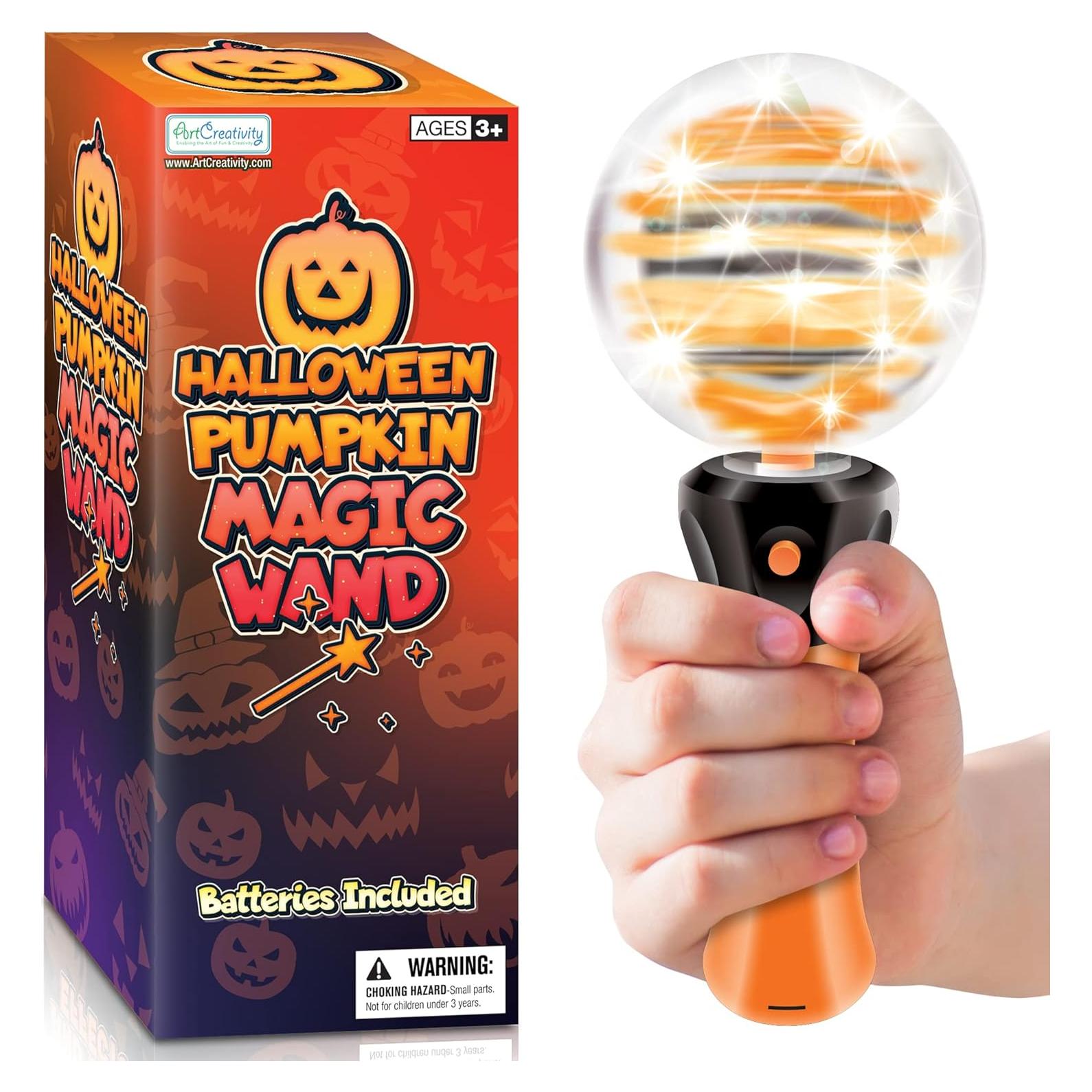 Varita Mágica Iluminada de Calabaza ArtCreativity 19 cm