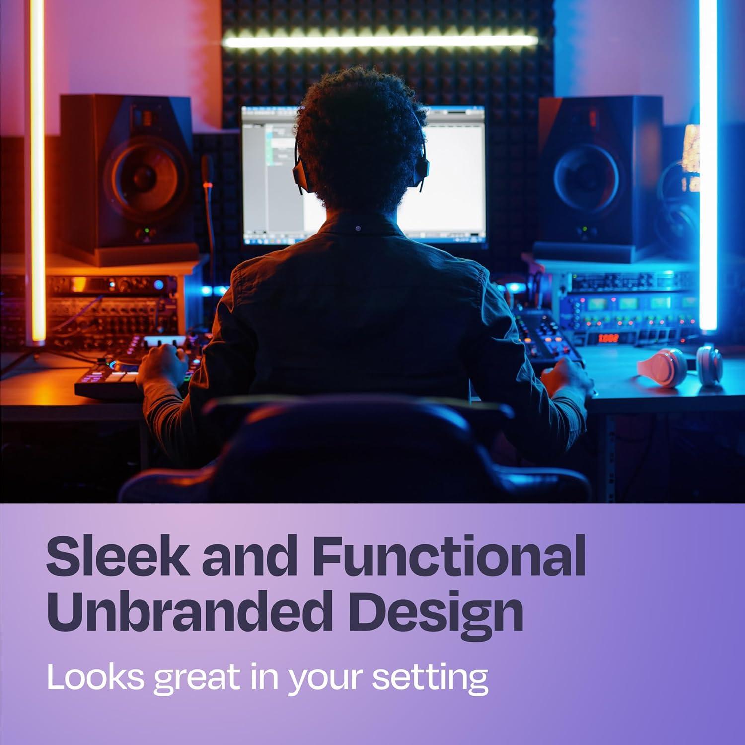 Almohadillas de Aislamiento Acústico Ekkogo para Monitores 3-4.5"