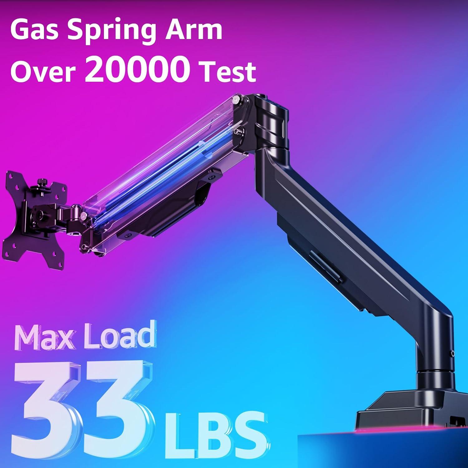 Soporte de Monitor Ultrawide MOUNTUP 22-43" 1-15 kg Ajustable