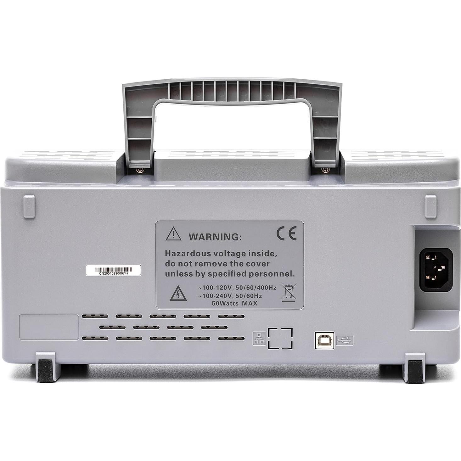 Osciloscopio Digital Hantek DSO2C10 100MHz 2CH 1GSa/s