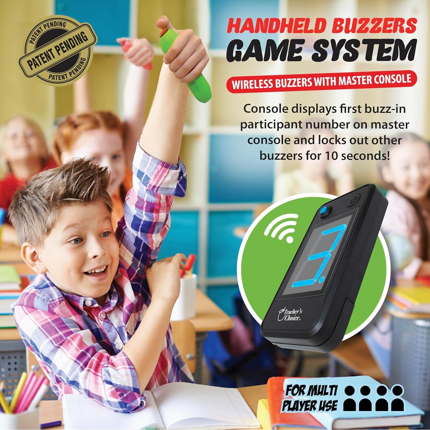 Sistema de timbre inalámbrico Teacher's Choice para 4 jugadores