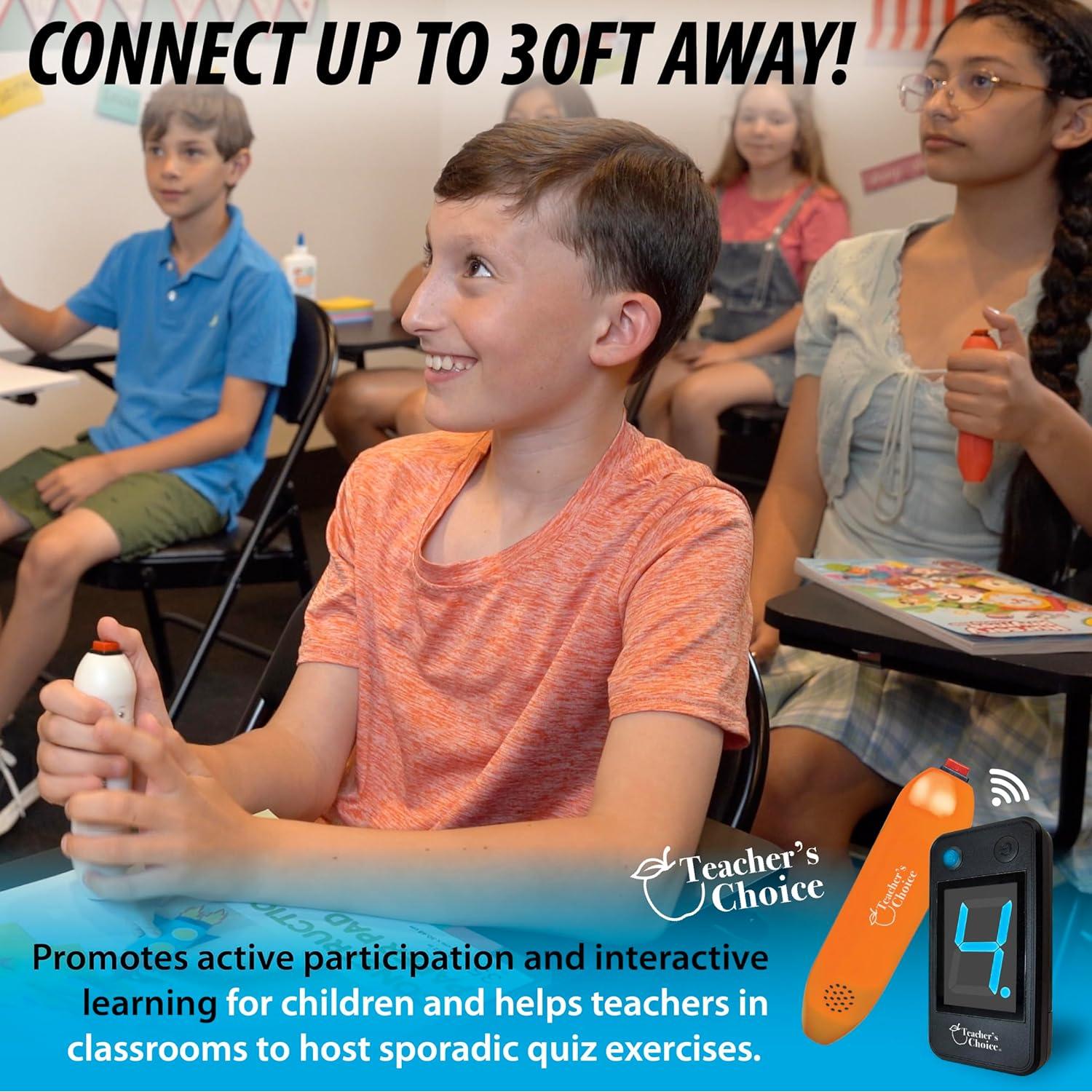 Sistema de timbre inalámbrico Teacher's Choice para 4 jugadores