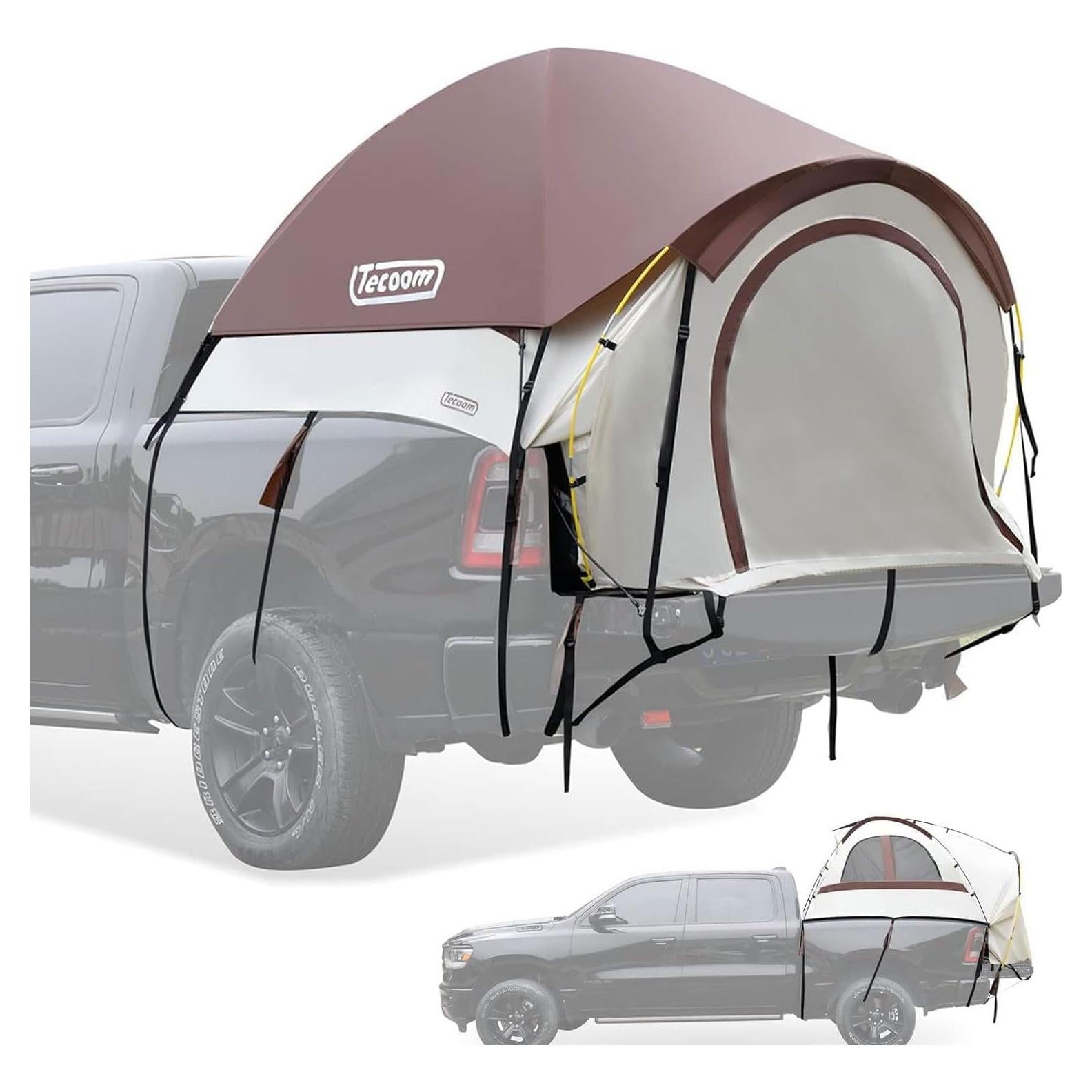 Tienda para Camioneta Tecoom 5.5-5.8ft Impermeable Doble Capa