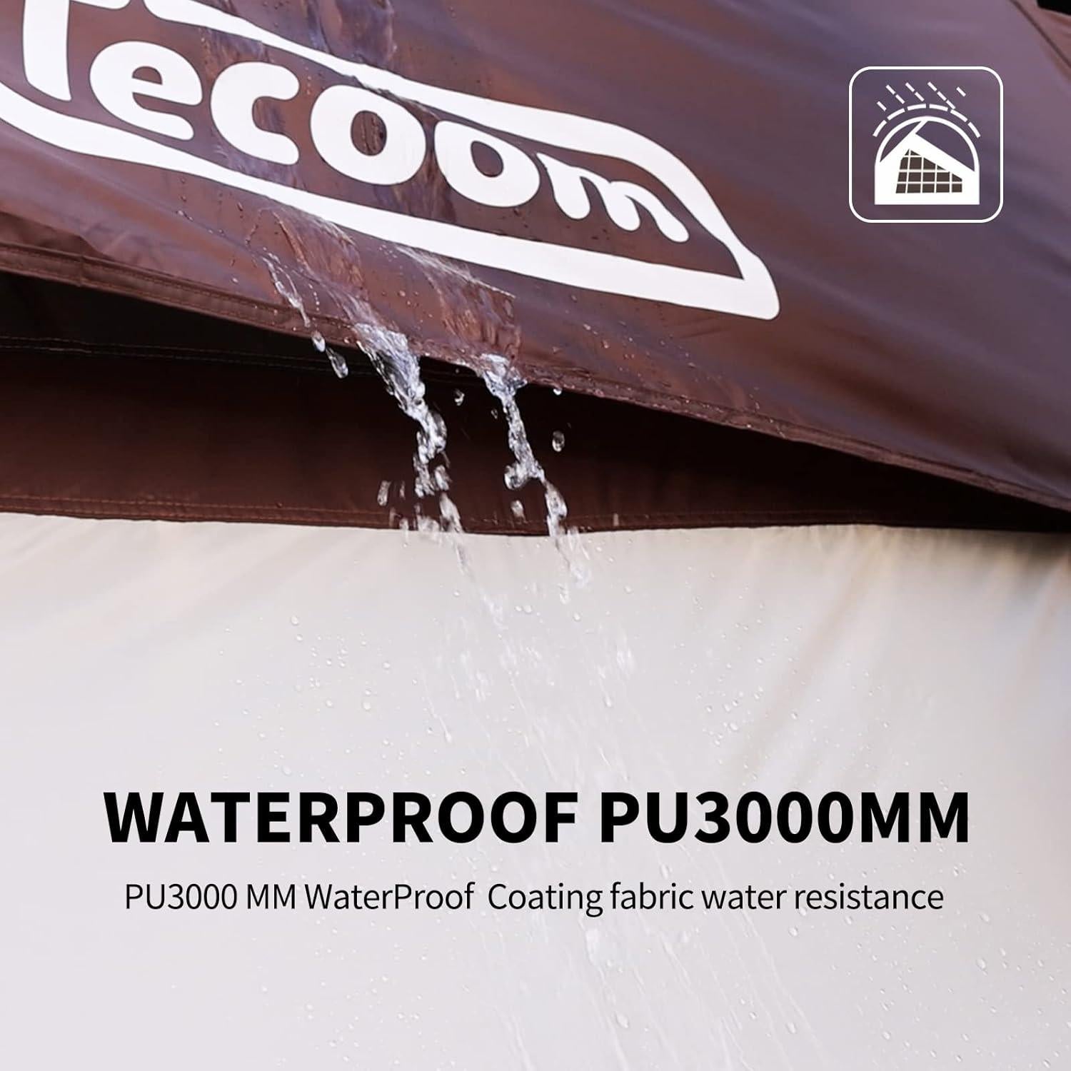 Tienda para Camioneta Tecoom 5.5-5.8ft Impermeable Doble Capa