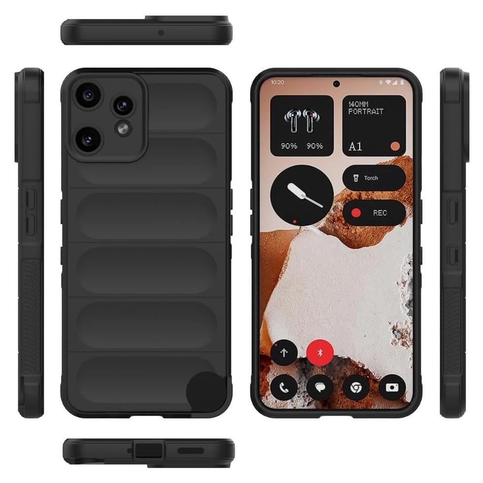 Funda Protectora TPU Negra para Nothing CMF Phone 2 Pro 5G