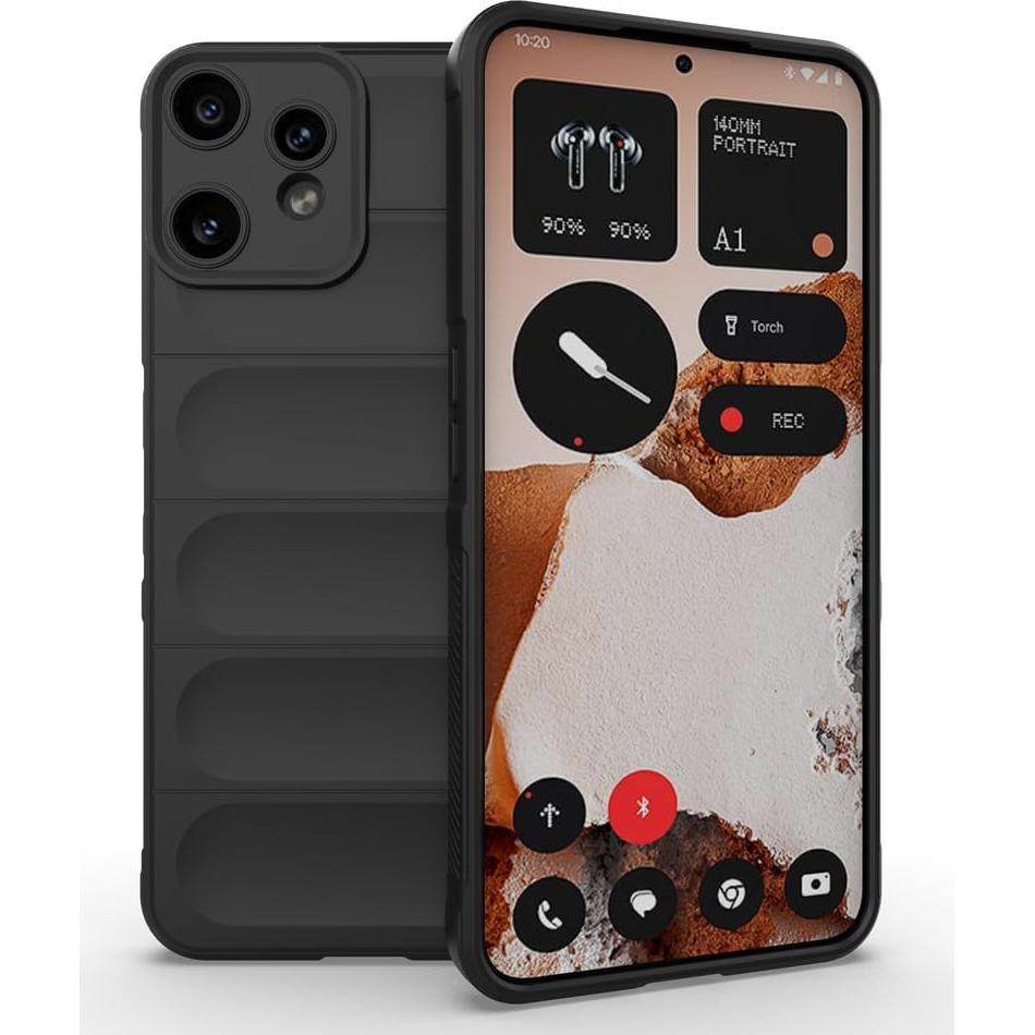 Funda Protectora TPU Negra para Nothing CMF Phone 2 Pro 5G