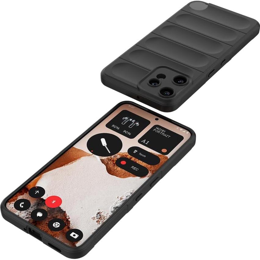 Funda Protectora TPU Negra para Nothing CMF Phone 2 Pro 5G