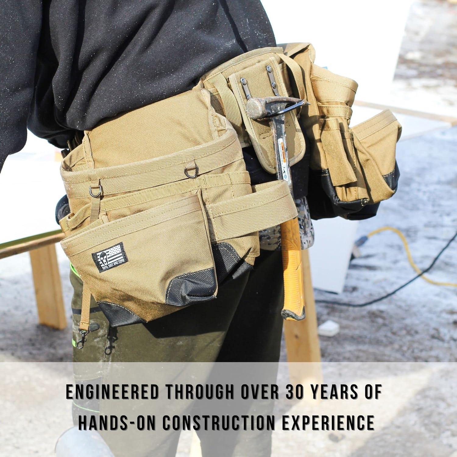 Cinturón Táctico Spec Ops SF-18C con Bolsillos Grandes