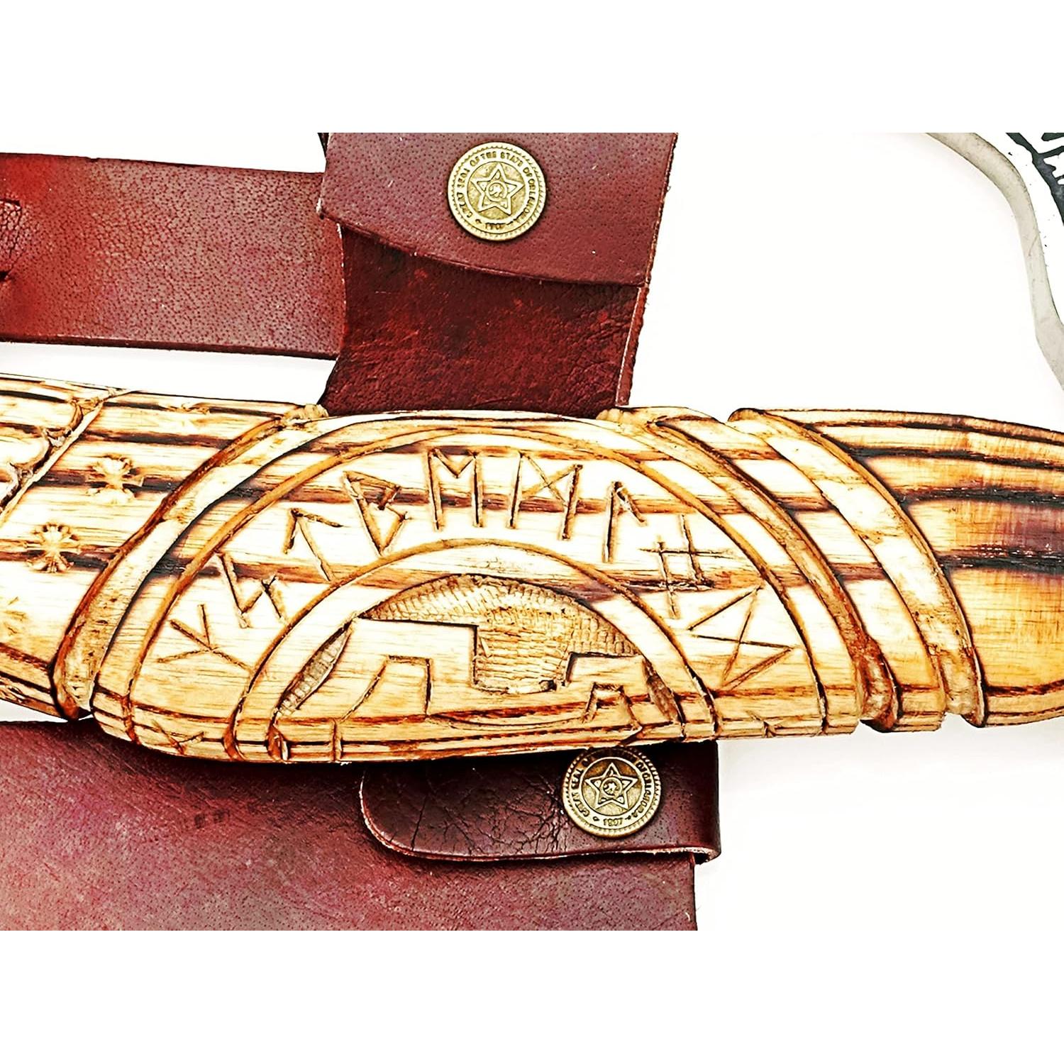 Hacha Vikinga Poshland AX-7000 Forjada en Acero Carbono 56 cm