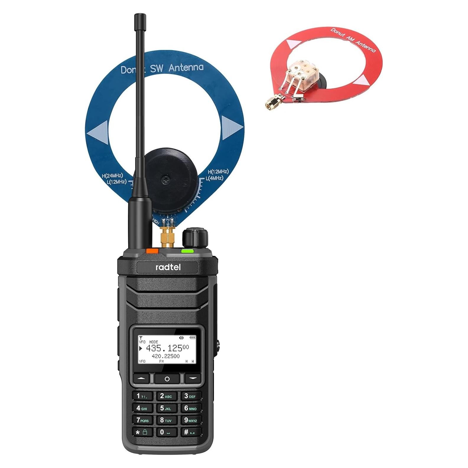 Radio Radtel RT-860 Doble Banda HF UHF VHF 1024 Canales