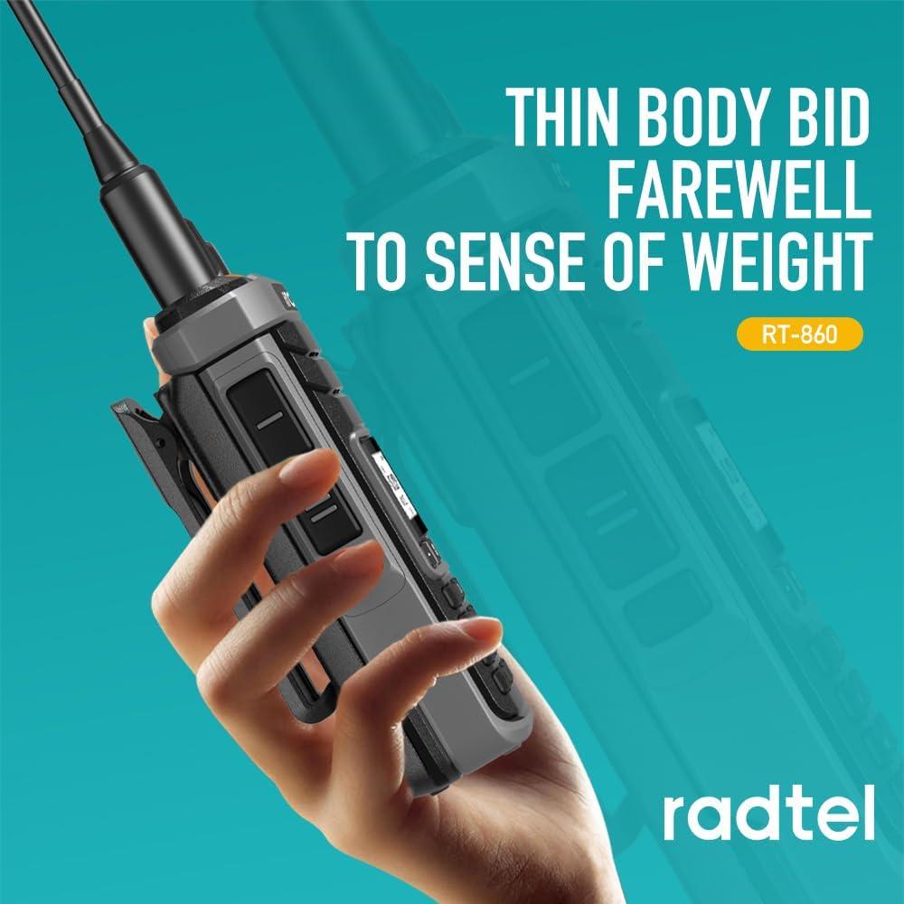 Radio Radtel RT-860 Doble Banda HF UHF VHF 1024 Canales
