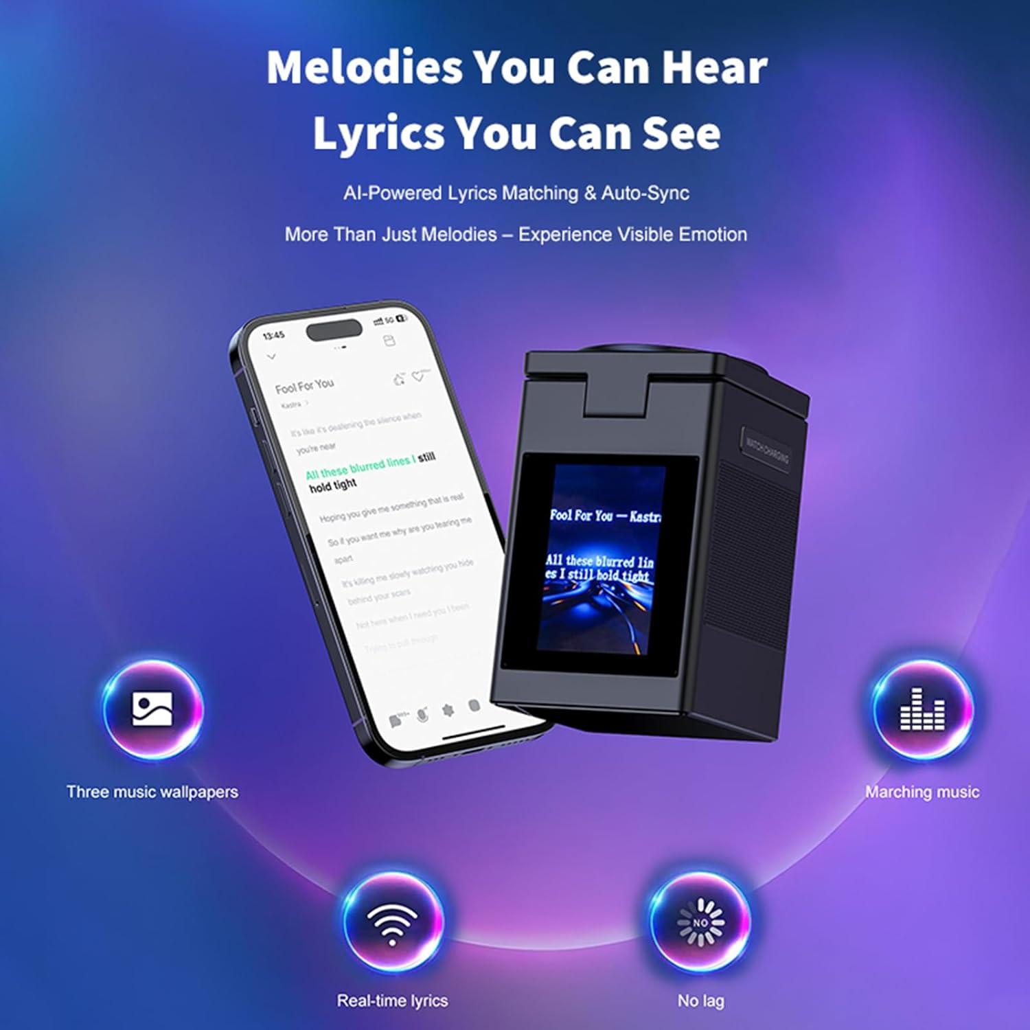 Estación de Carga Inalámbrica 3 en 1 Vivilumens con Bluetooth