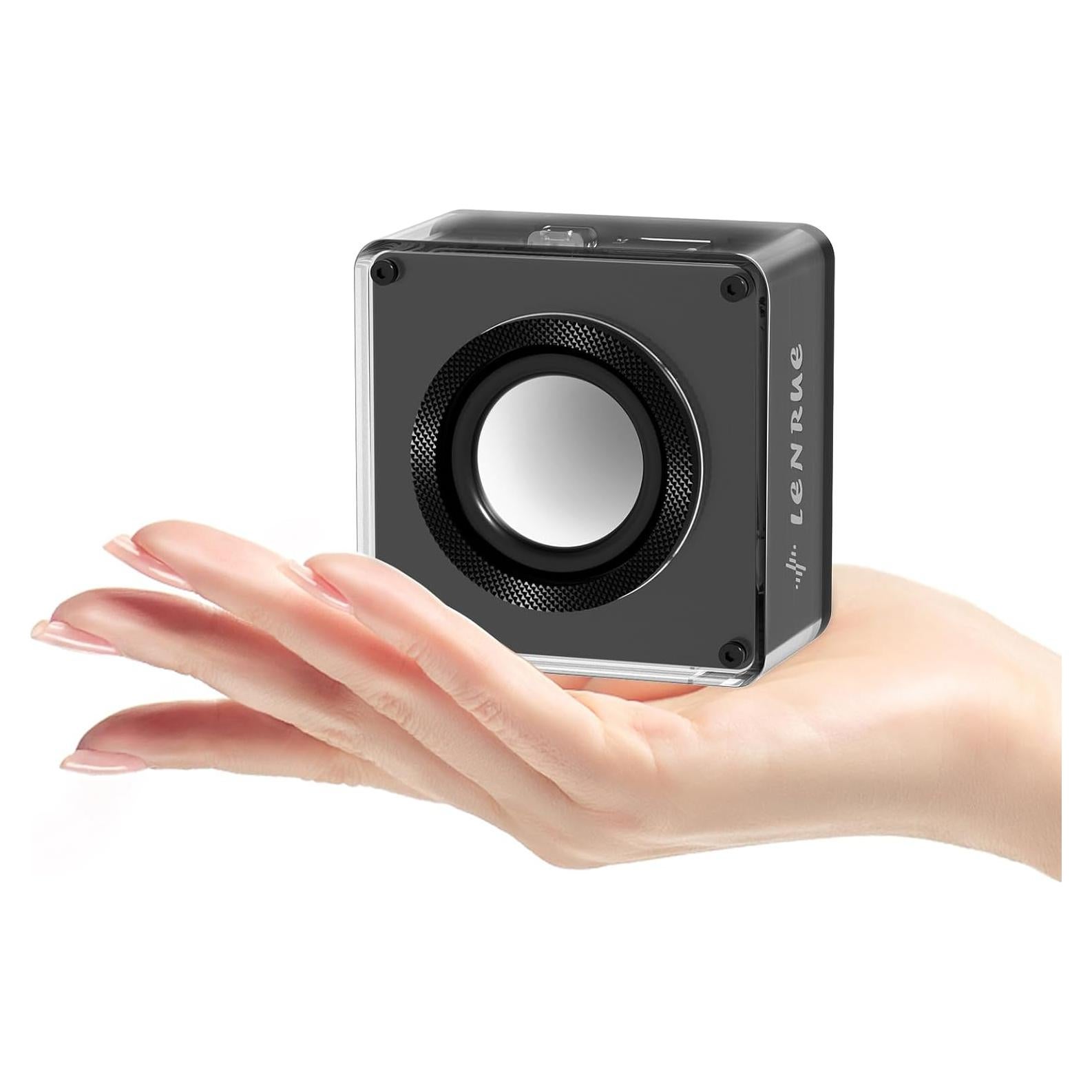 Altavoz Bluetooth LENRUE A01 Mini 5W Inalámbrico Negro