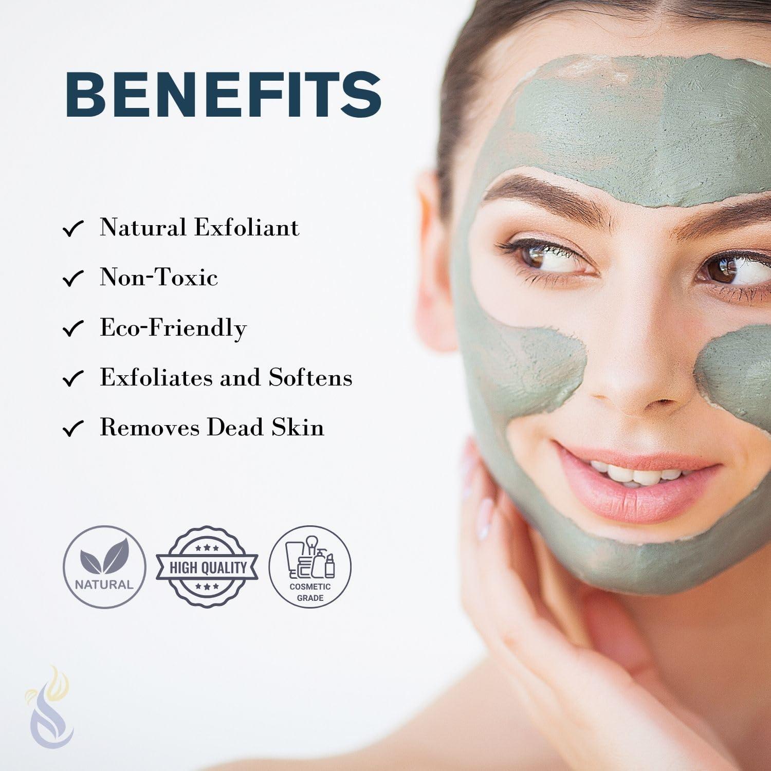 Pómez Cosmético Natural ClearLee - 226.8g Grano Fino Exfoliante