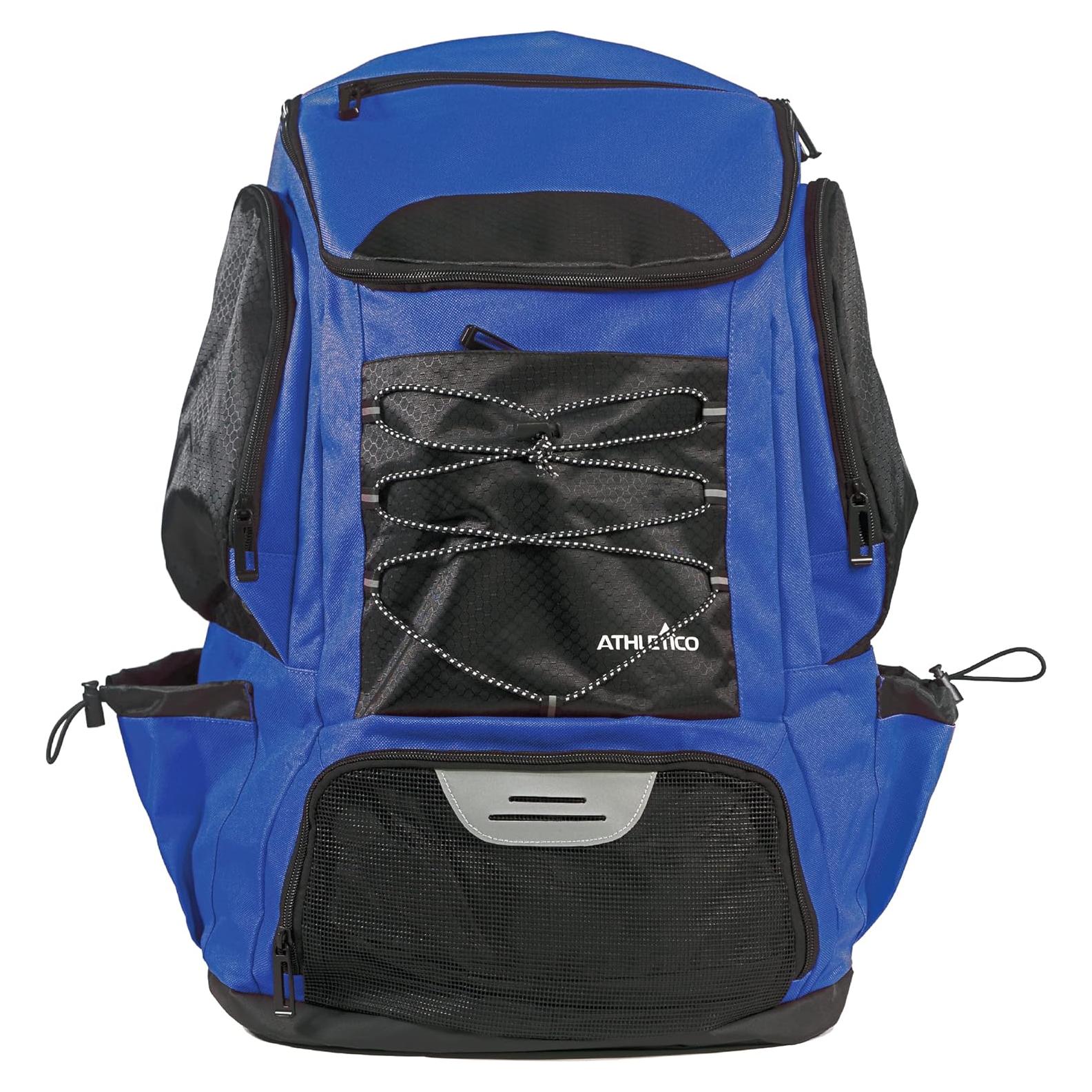 Mochila de Natación Athletico Azul 35.64L Compartimentos