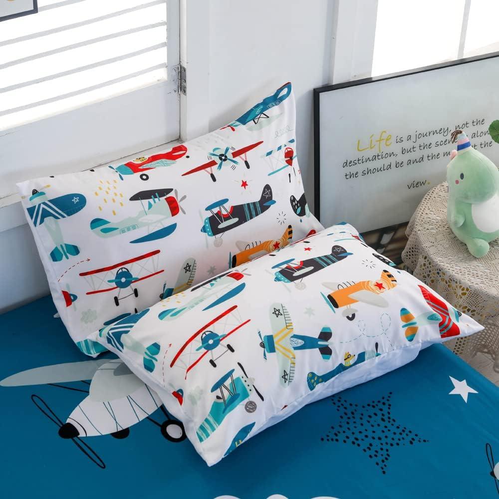 Conjunto de Edredón Individual 7 Piezas Yasida Aviación