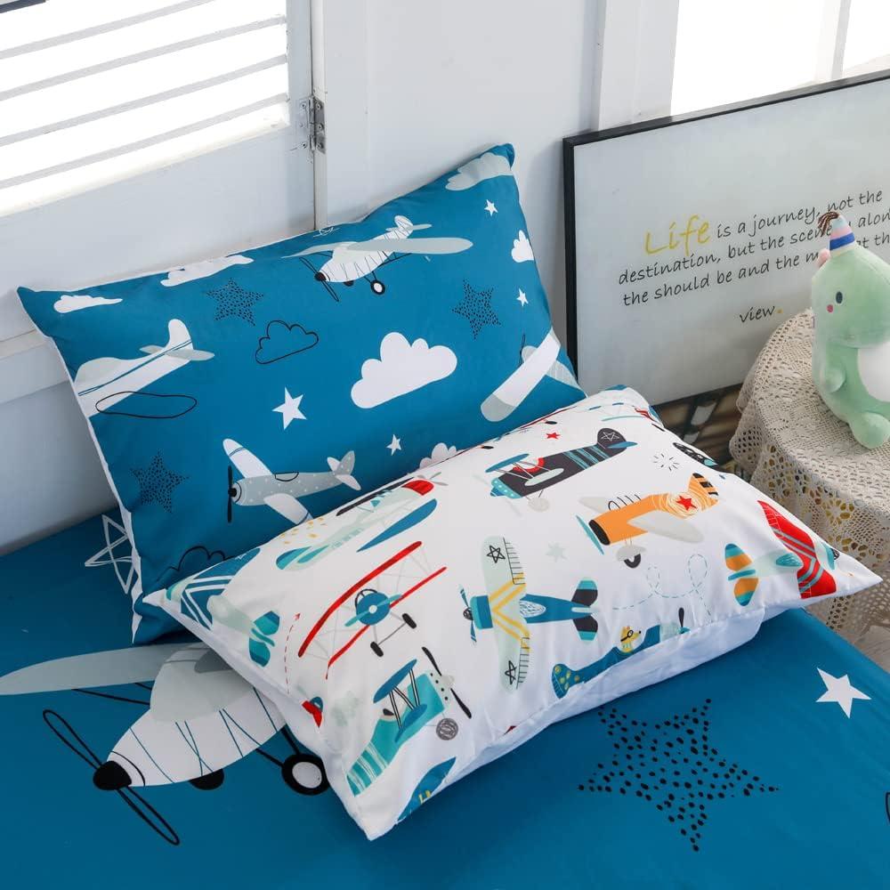Conjunto de Edredón Individual 7 Piezas Yasida Aviación