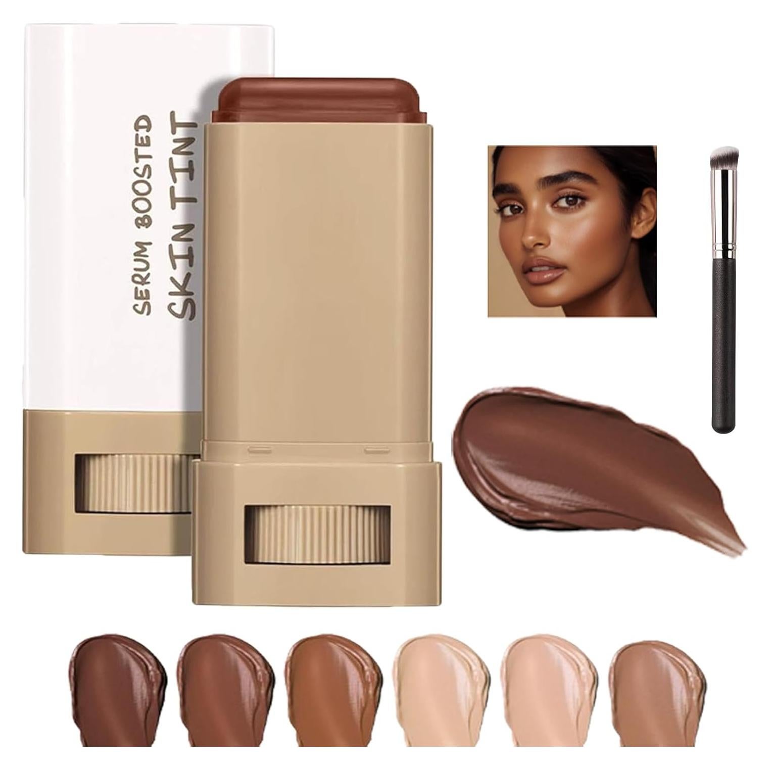 Barra de Tinte para Piel Skween Beauty 1# - Hidratación y Larga Duración