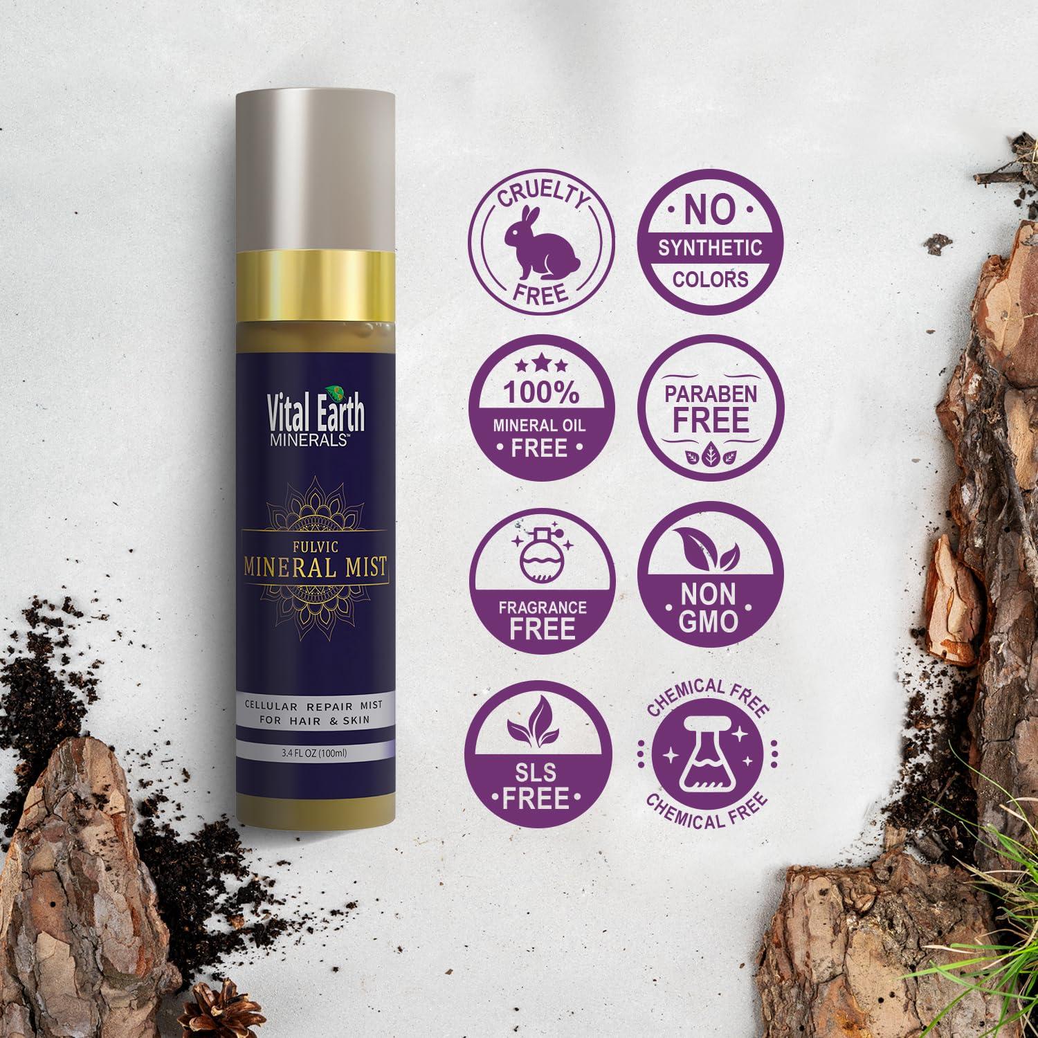 Spray Facial y Capilar Antienvejecimiento Vital Earth 100 ml