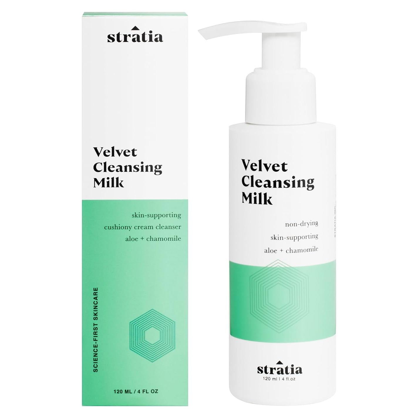 Leche Limpiadora Facial Stratia 118 ml - Hidratante Sin Espuma