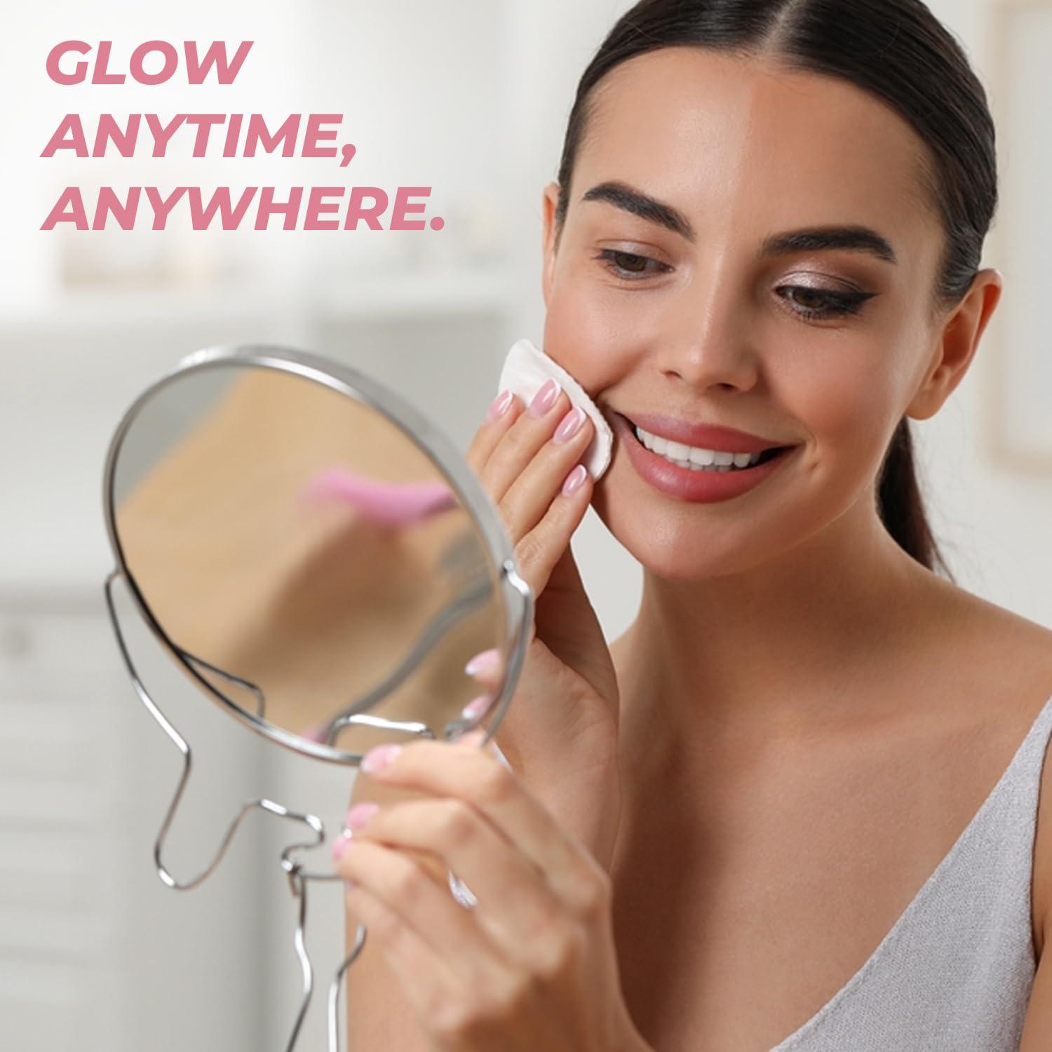 Toallitas Faciales de Colágeno Klar & Co - Hidratantes 95% Naturales