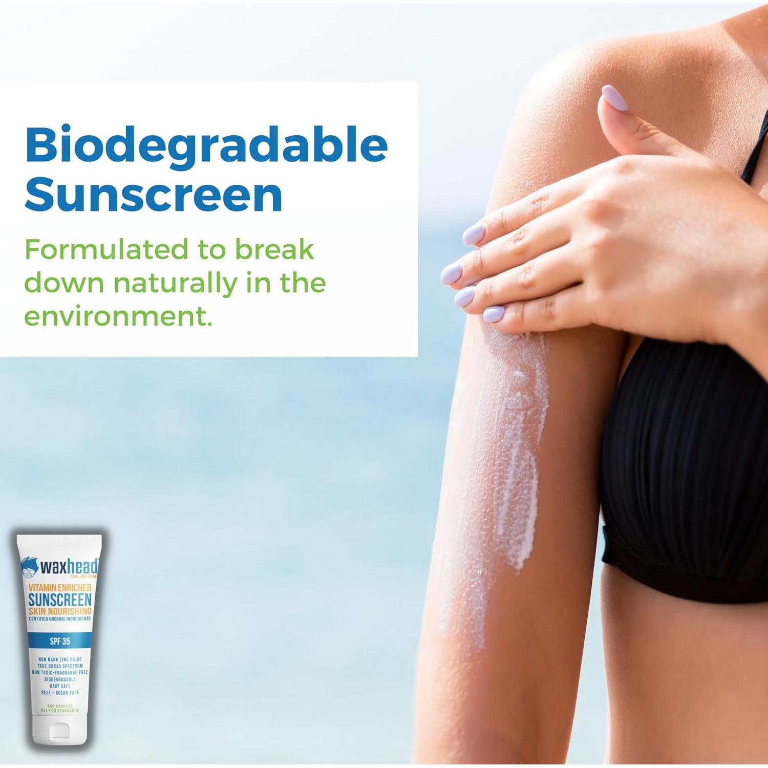 Protector Solar Mineral Waxhead 113g - Óxido de Zinc No Nano