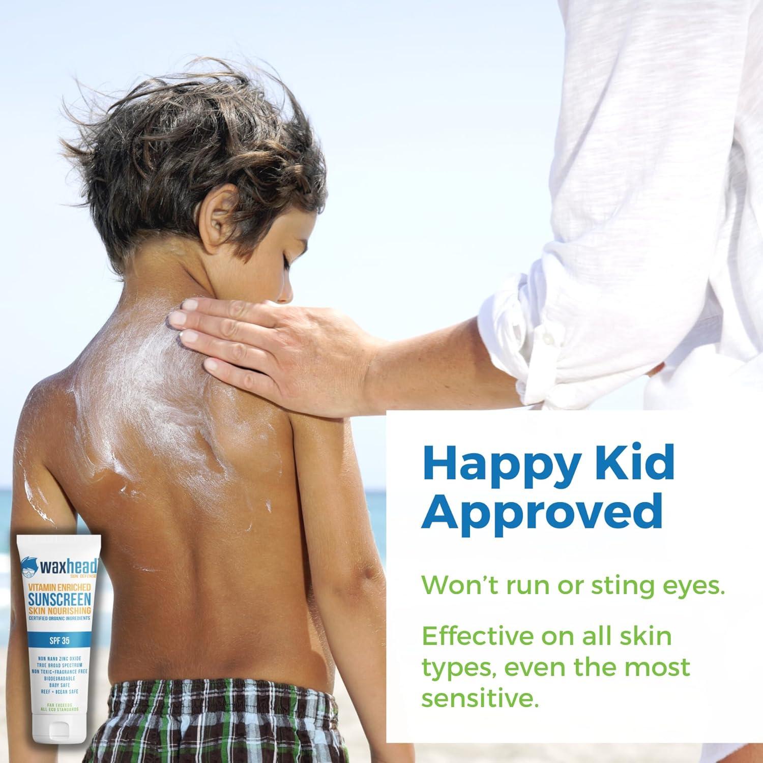 Protector Solar Mineral Waxhead 113g - Óxido de Zinc No Nano