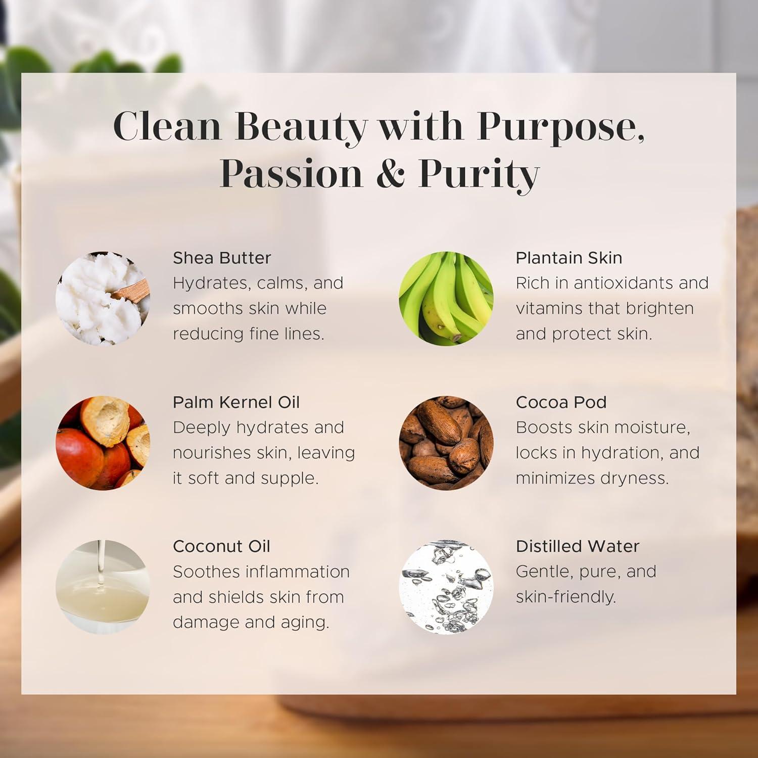 Jabón Negro Africano Orgánico Era de la Naturaleza 0.45kg