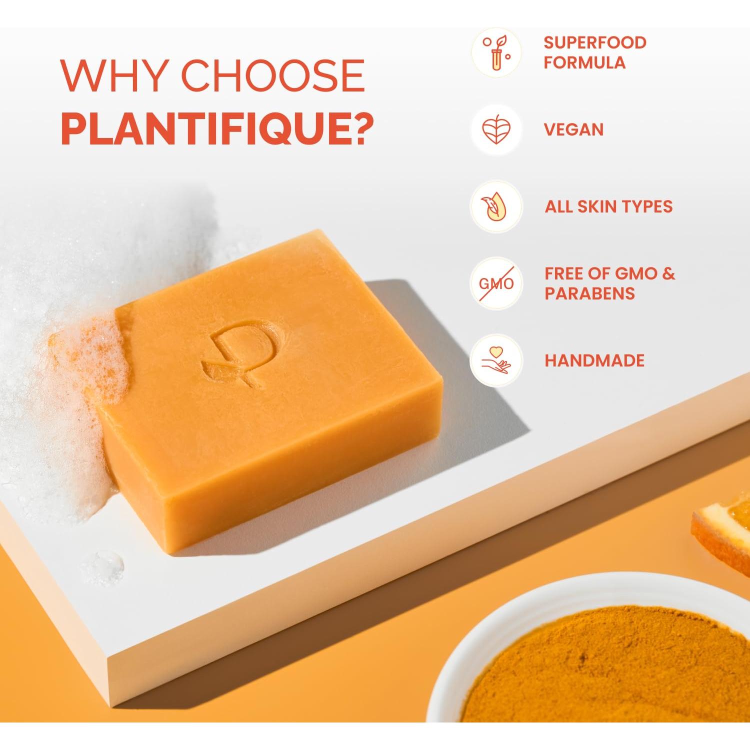 Jabón de Ácido Kójico Plantifique 80 g - Cuidado Vegano Piel Radiante