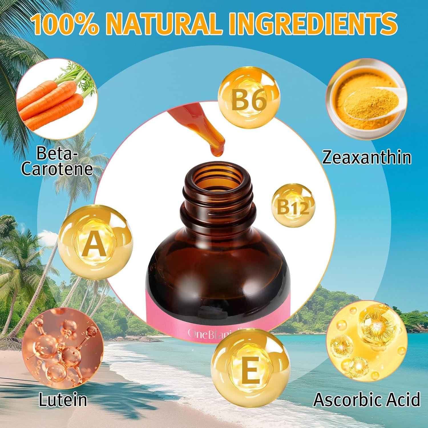 Gotas de bronceado sin sol SHANWU 60ml - Hidratación natural