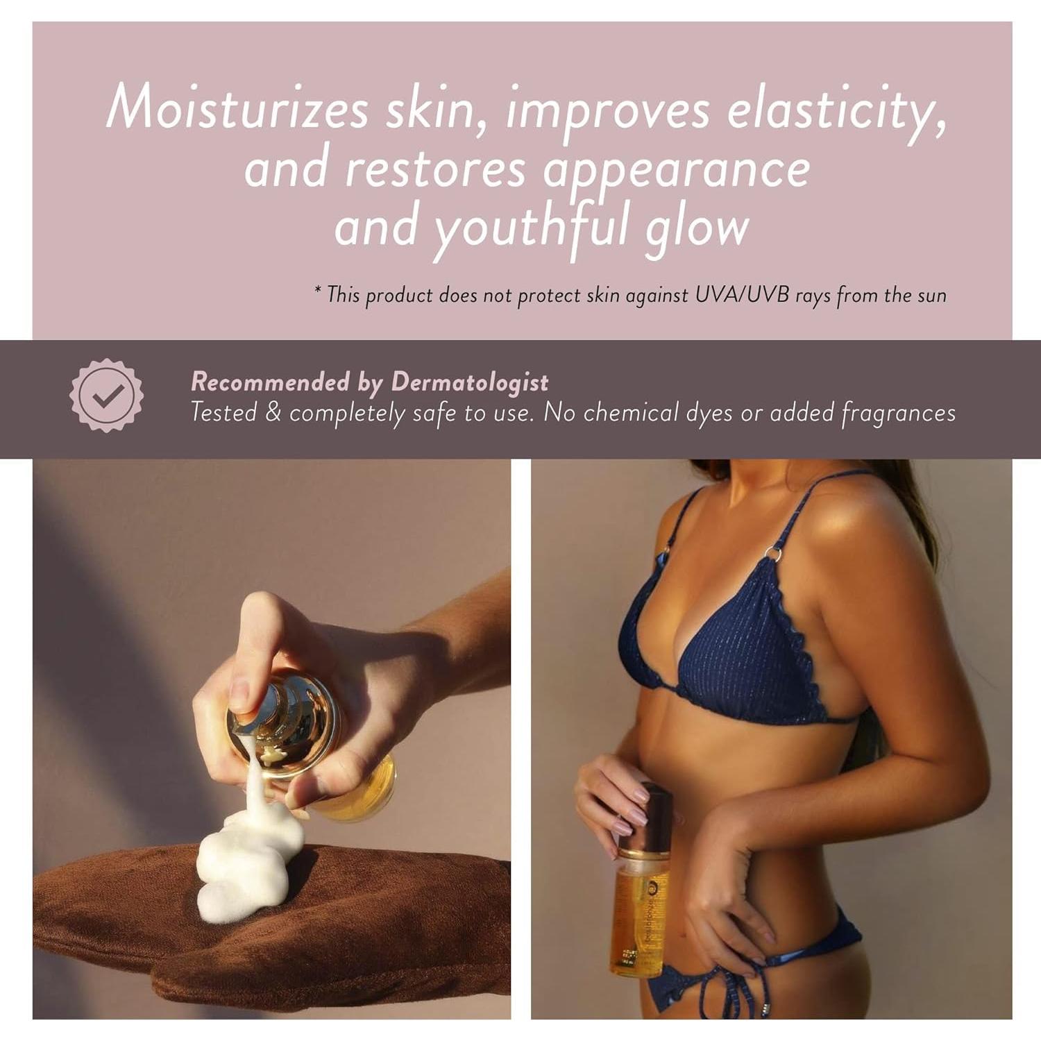 Mousse Autobronceador Claro Vegano Mejor Bronceado 50 ml