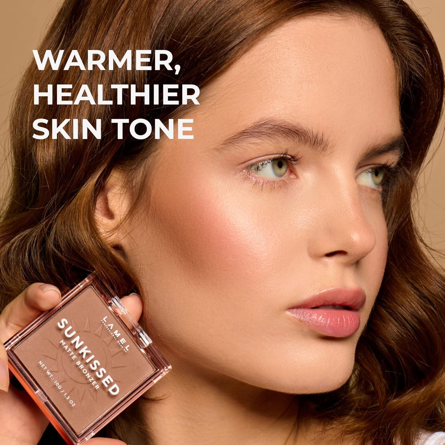 Bronceador Mate Sunkissed LAMEL 10g - Polvo Orgánico Sin Brillo