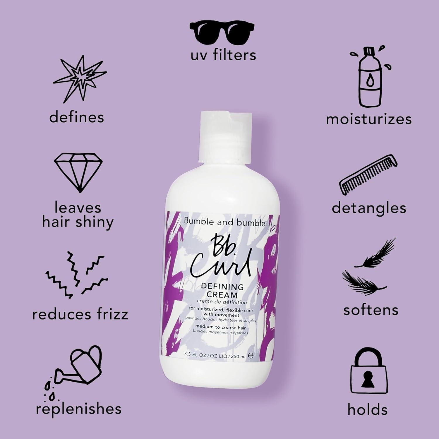 Crema para Peinar Rizos Definitorios Bumble and bumble 59 ml