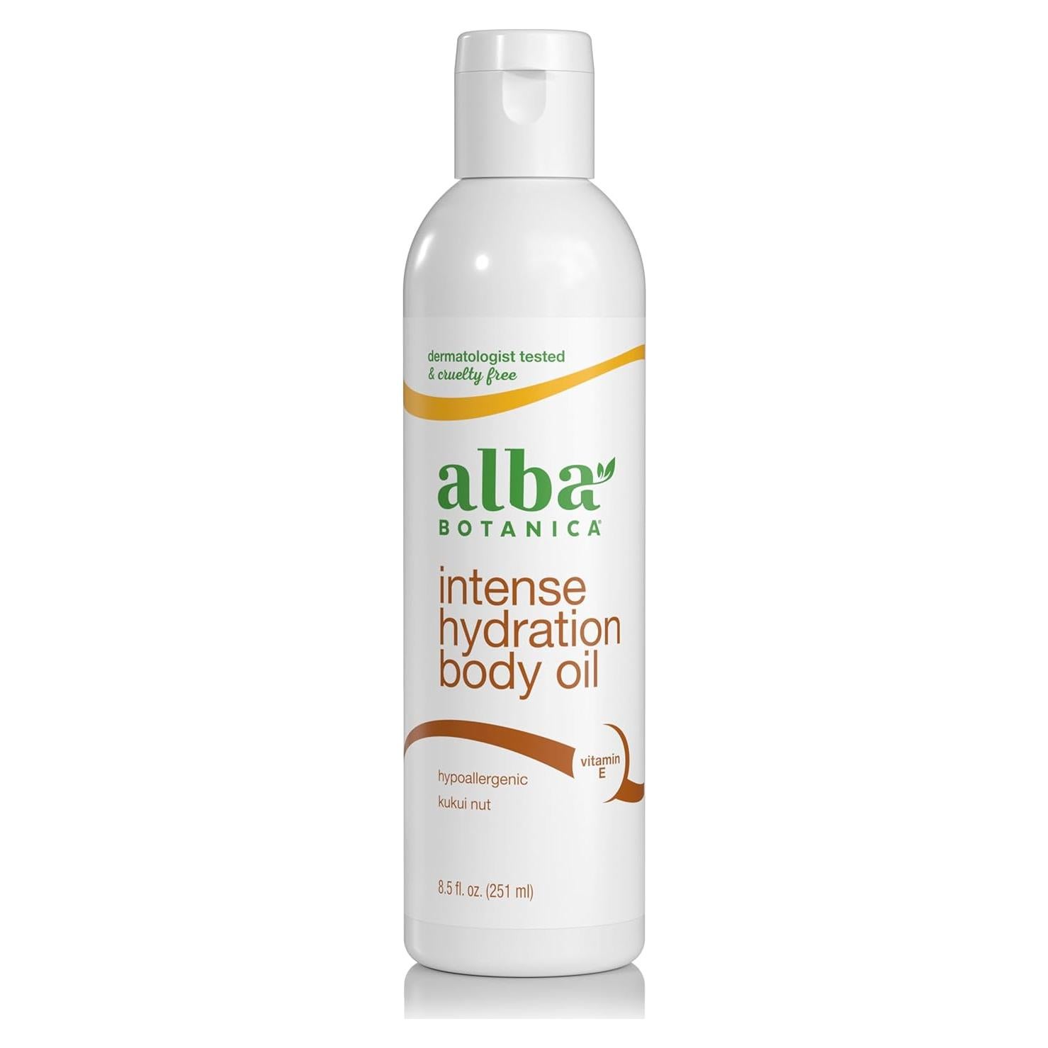 Aceite Corporal Hidratante Alba Botanica 240 ml Nuez Kukui