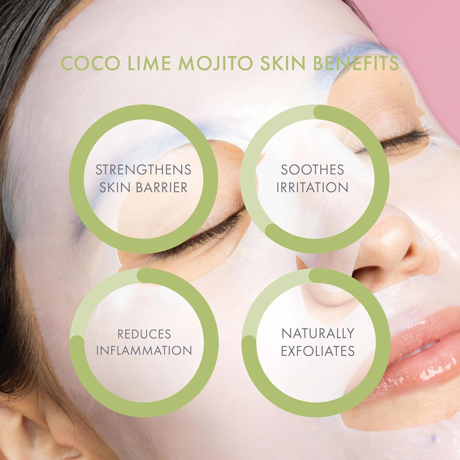 Máscara Facial Aclaradora ESW Beauty Coco Lima Mojito 31g