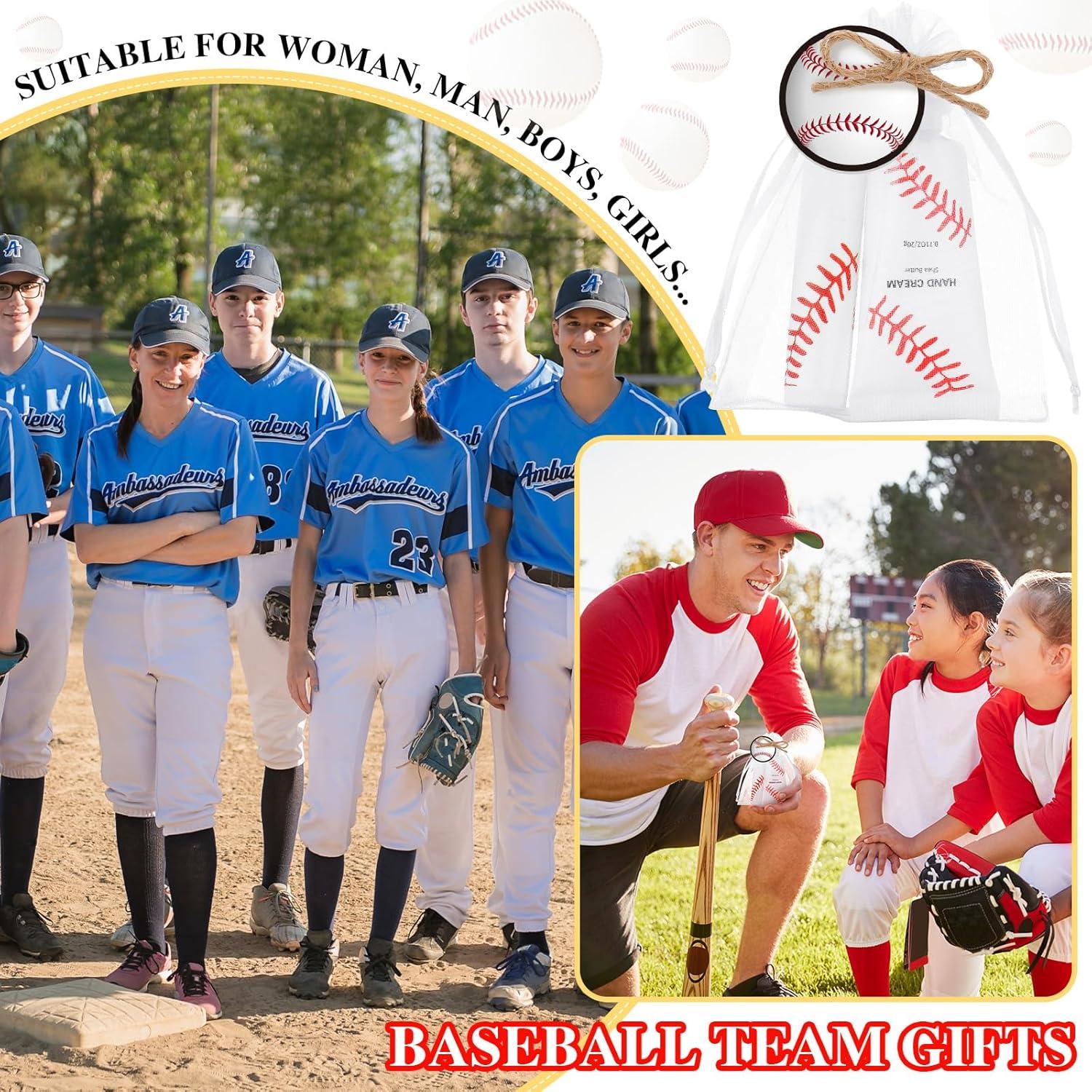 Set de Balsamo Labial y Crema de Manos Béisbol Heigble 144 Pcs